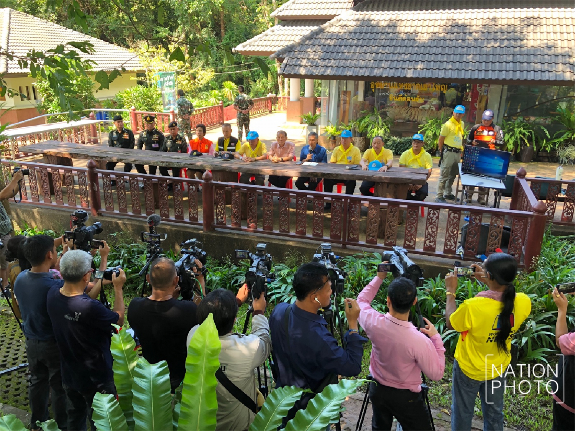 11 elephants died, 2 survived Khao Yai waterfall