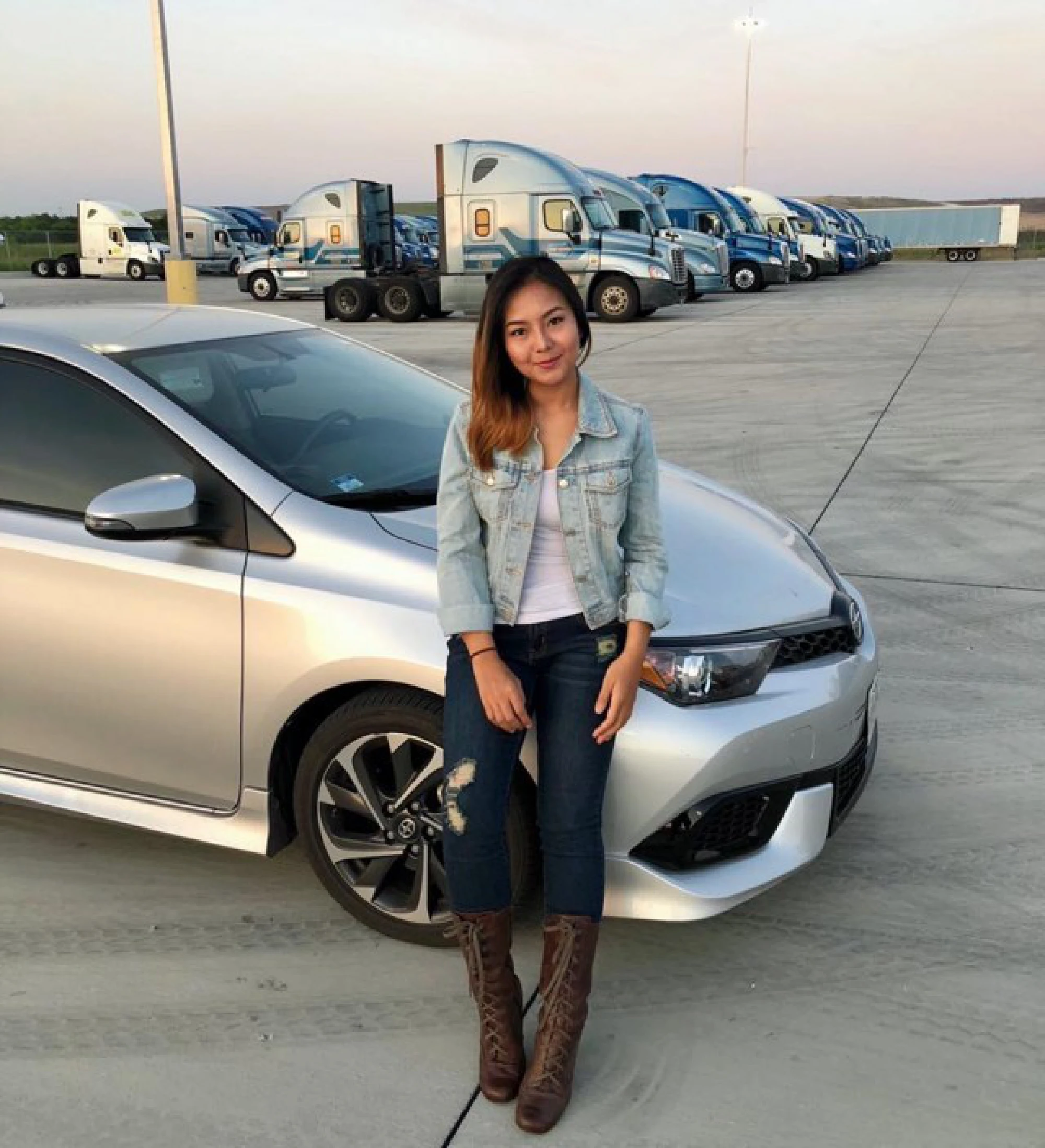 US truck driver Pim becomes an Internet sensation