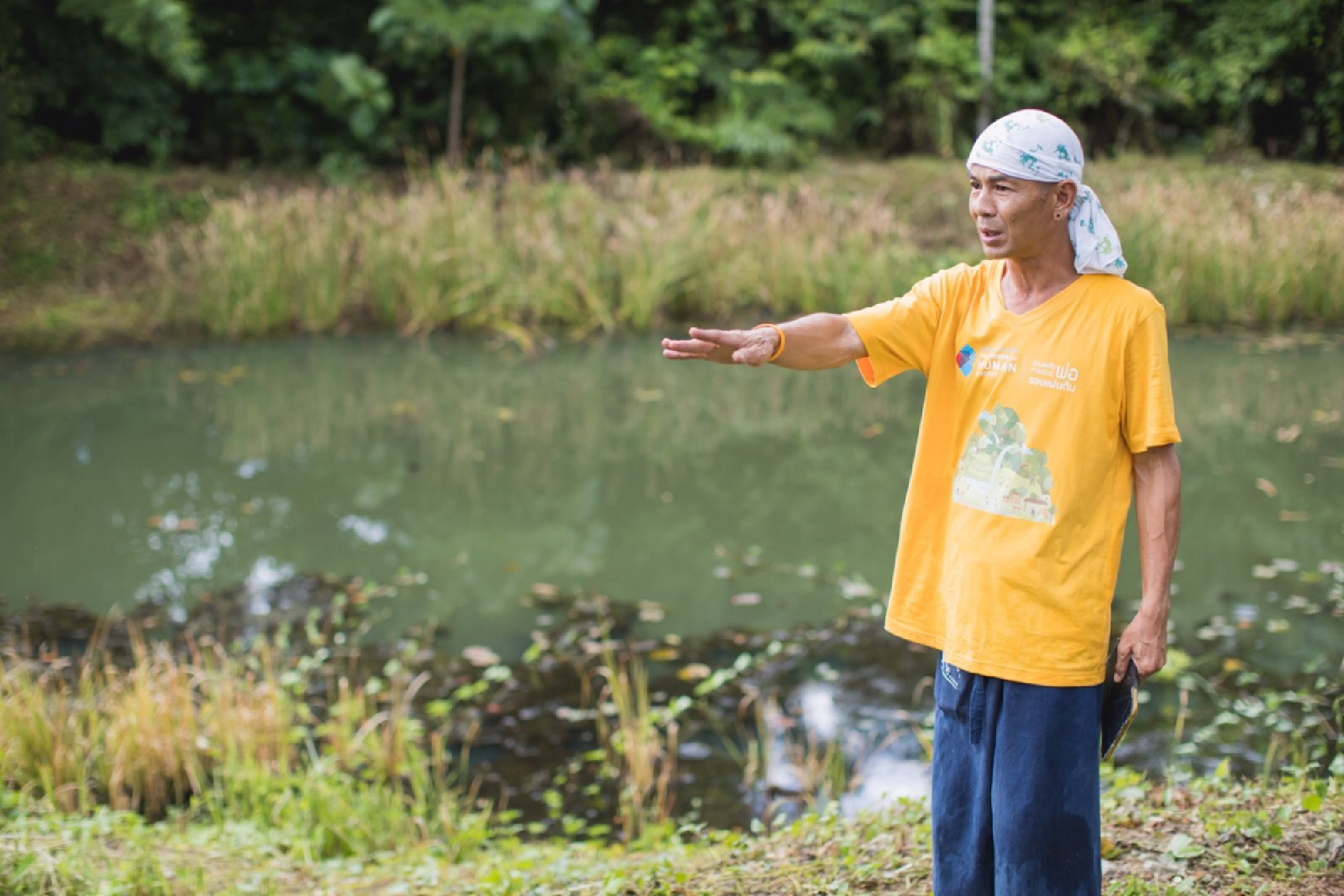 Torvong has developed his land according the philosophy of His Majesty the late King Rama IX.