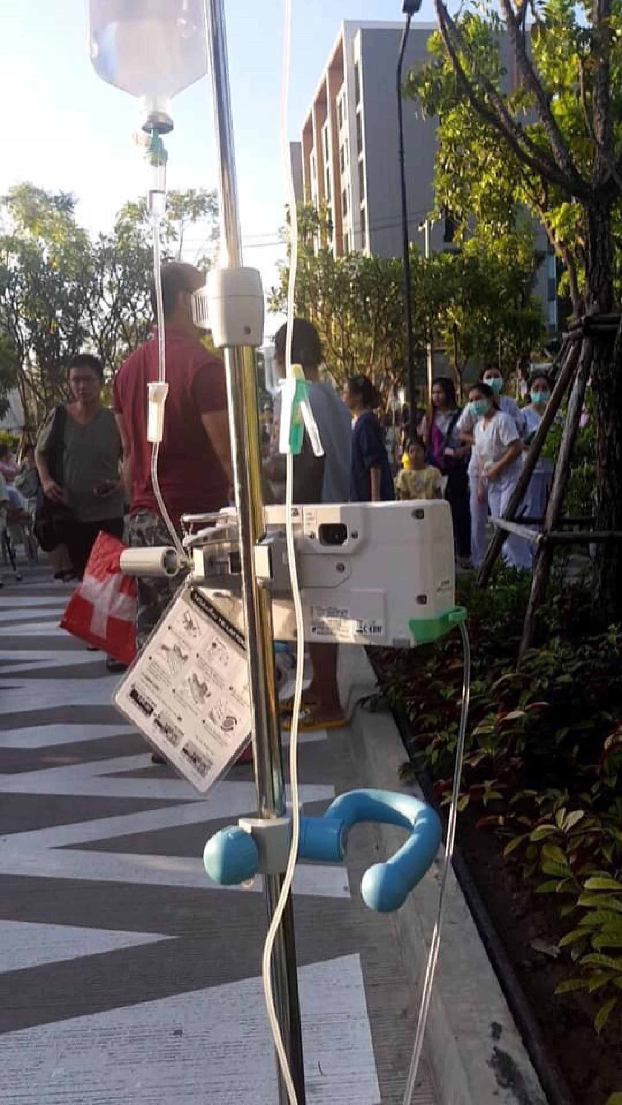 Not a drill: Earthquake empties Khon Kaen hospital