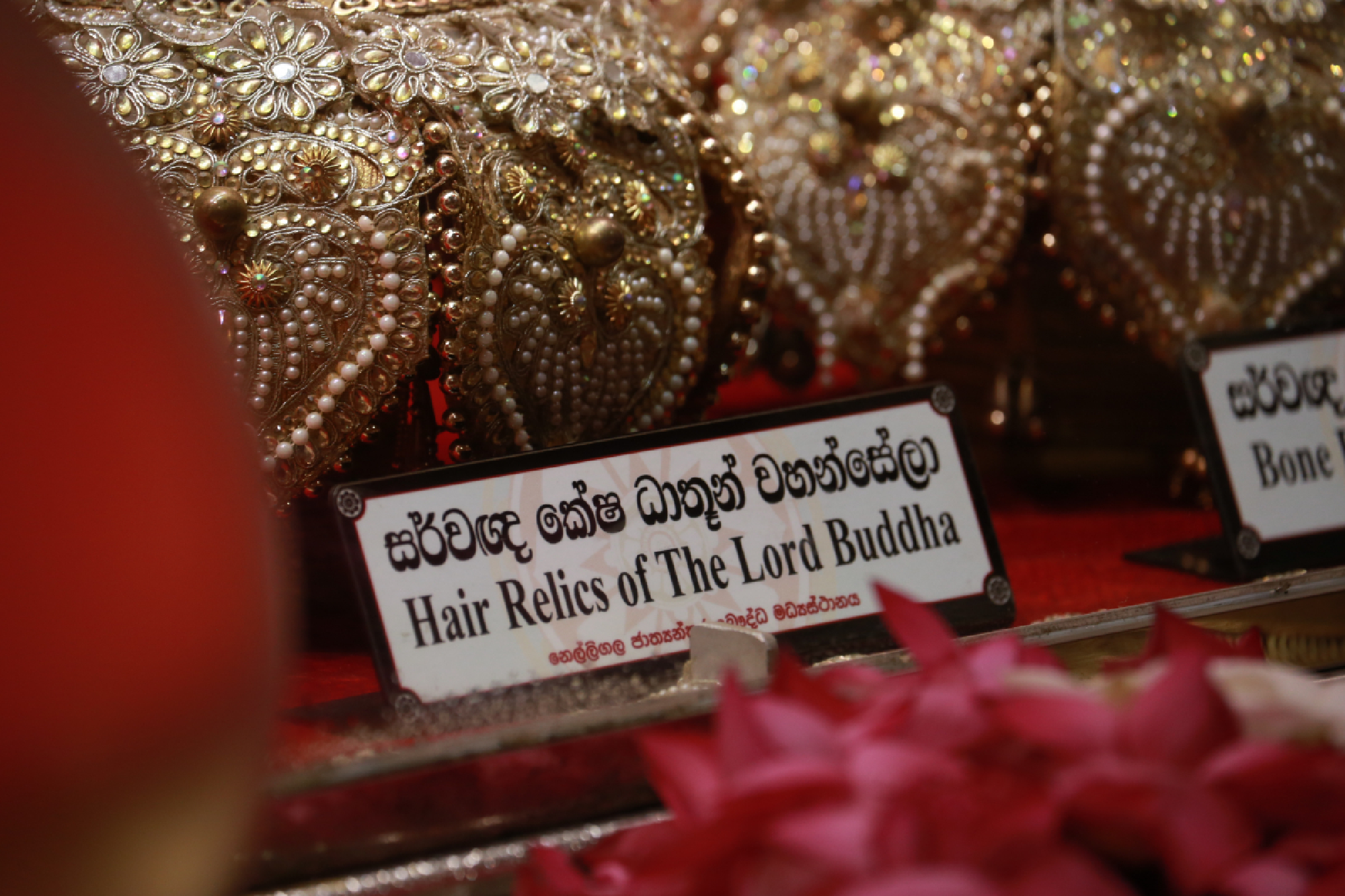 Sacred hair relic of the Buddha to enshrine in Thailand