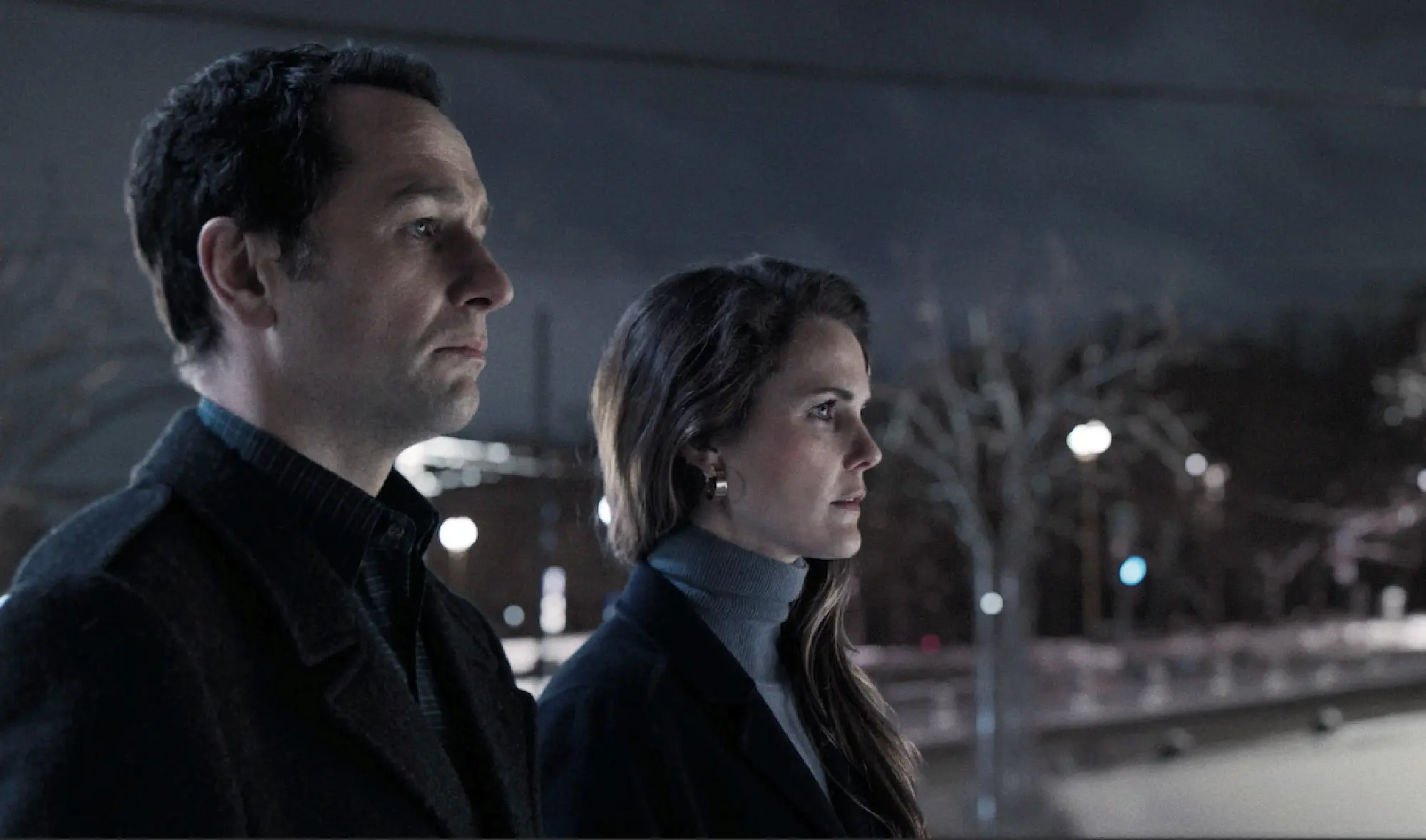 Matthew Rhys and Keri Russell in the final season of "The Americans." MUST CREDIT: FX
