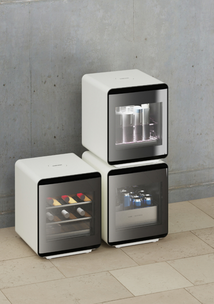 Cube-type fridges (Samsung Electronics)