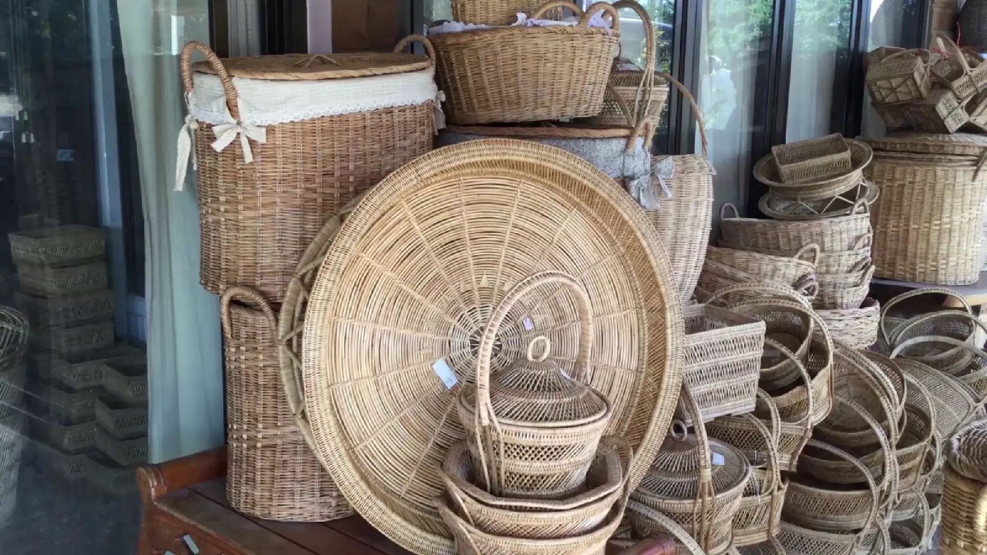 Plastic-bag ban a boon to basket weavers of Ban Bu Tom