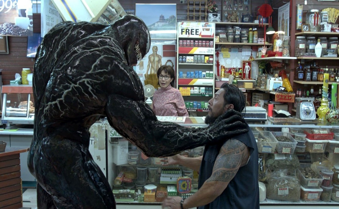 Tom Hardy is back as Venom in a sequel arriving later this fall. MUST CREDIT: Sony