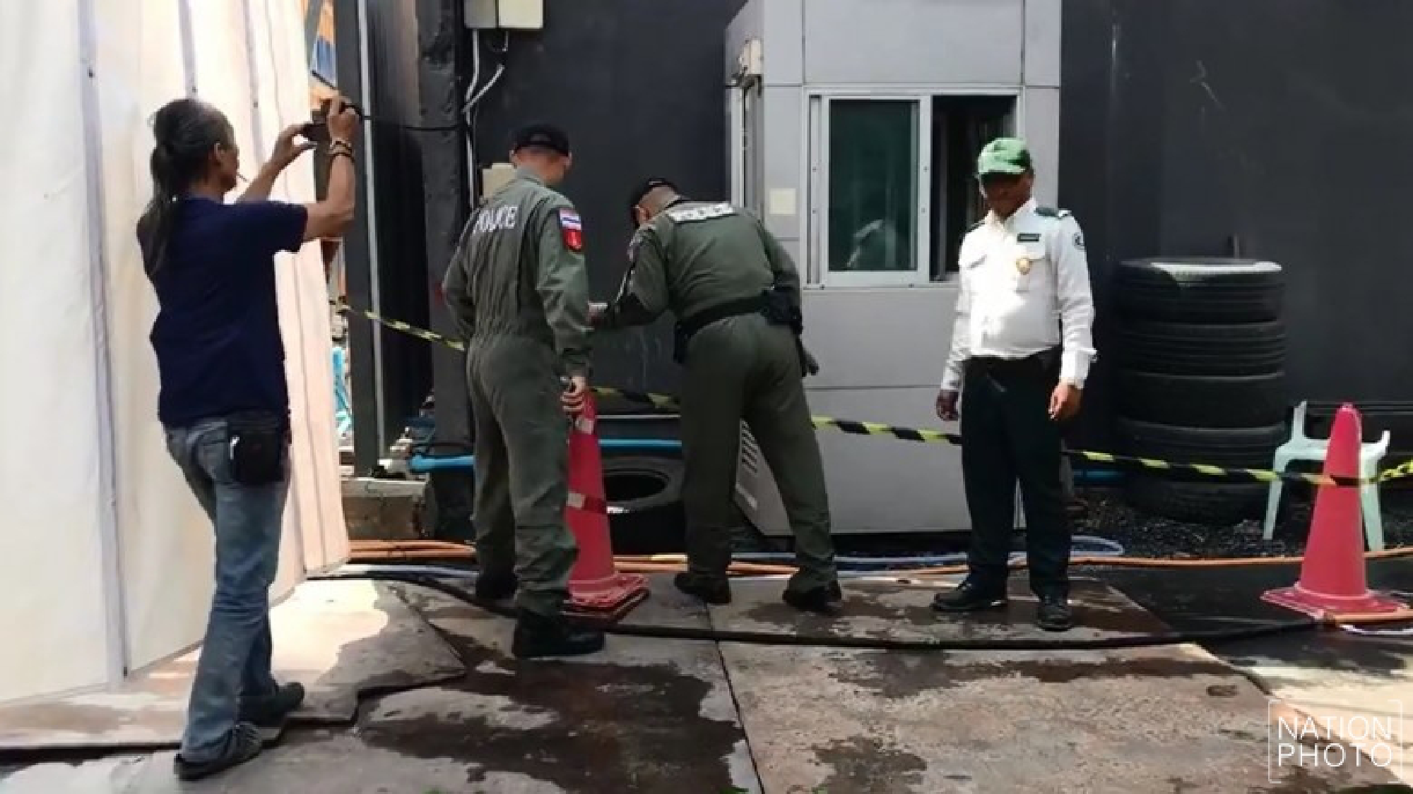 Mortar shell dug up in Bangkok could be Korean War vintage