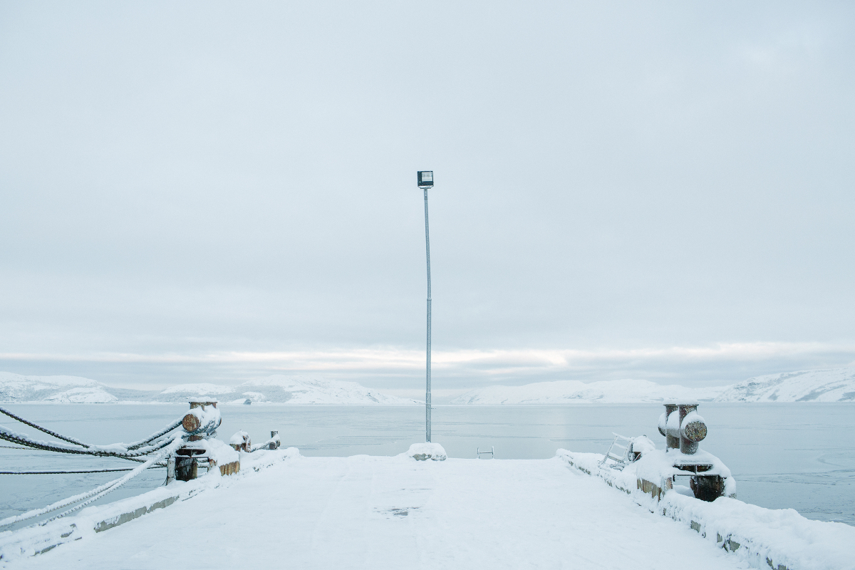 The view from a pier at Kirkenes. The Barents Observer has lost two-thirds of its Russian audience since being put on Russia's Internet blacklist. MUST CREDIT: Photo for The Washington Post by Ksenia Ivanova