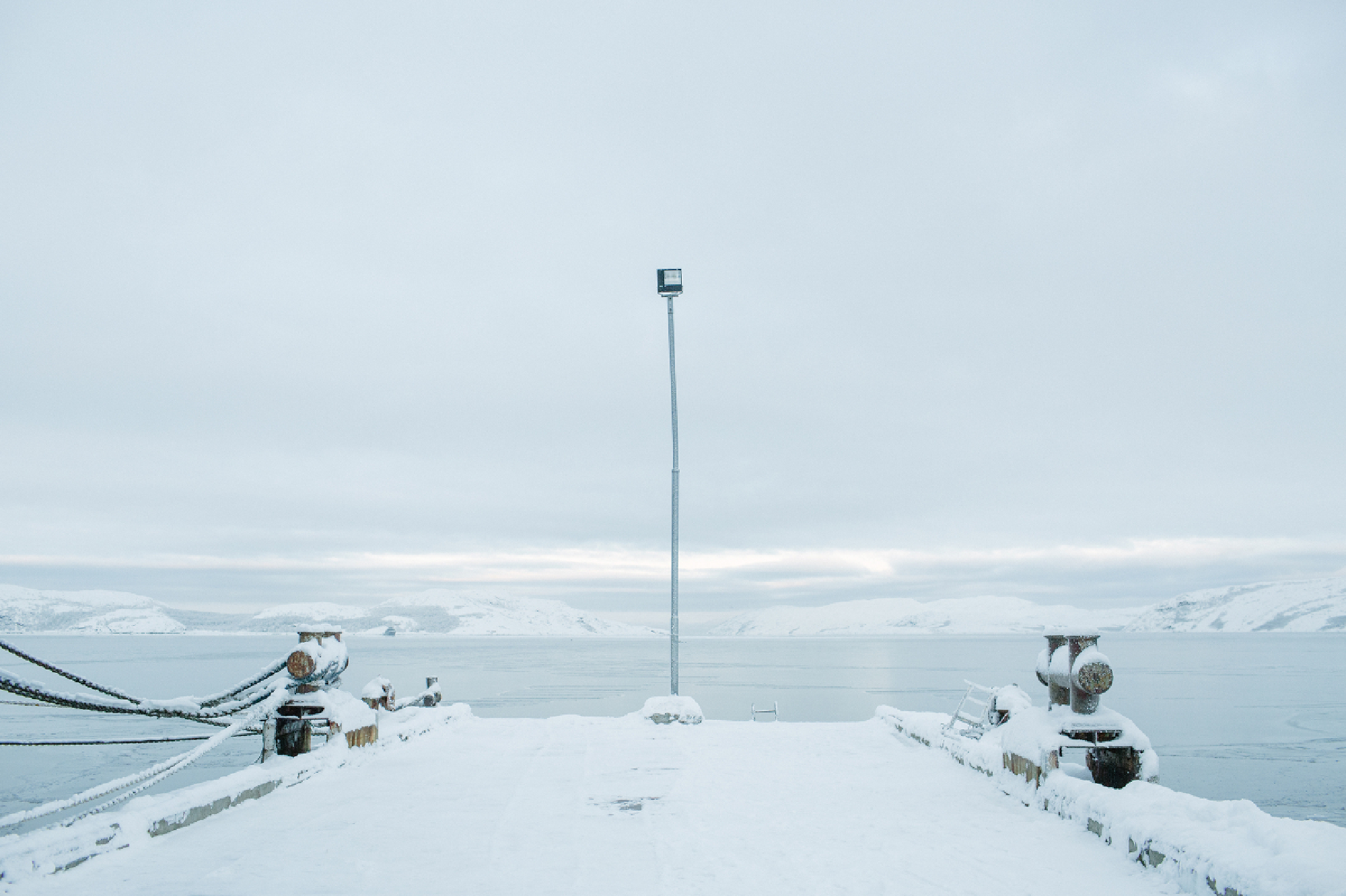 The view from a pier at Kirkenes. The Barents Observer has lost two-thirds of its Russian audience since being put on Russia's Internet blacklist. MUST CREDIT: Photo for The Washington Post by Ksenia Ivanova