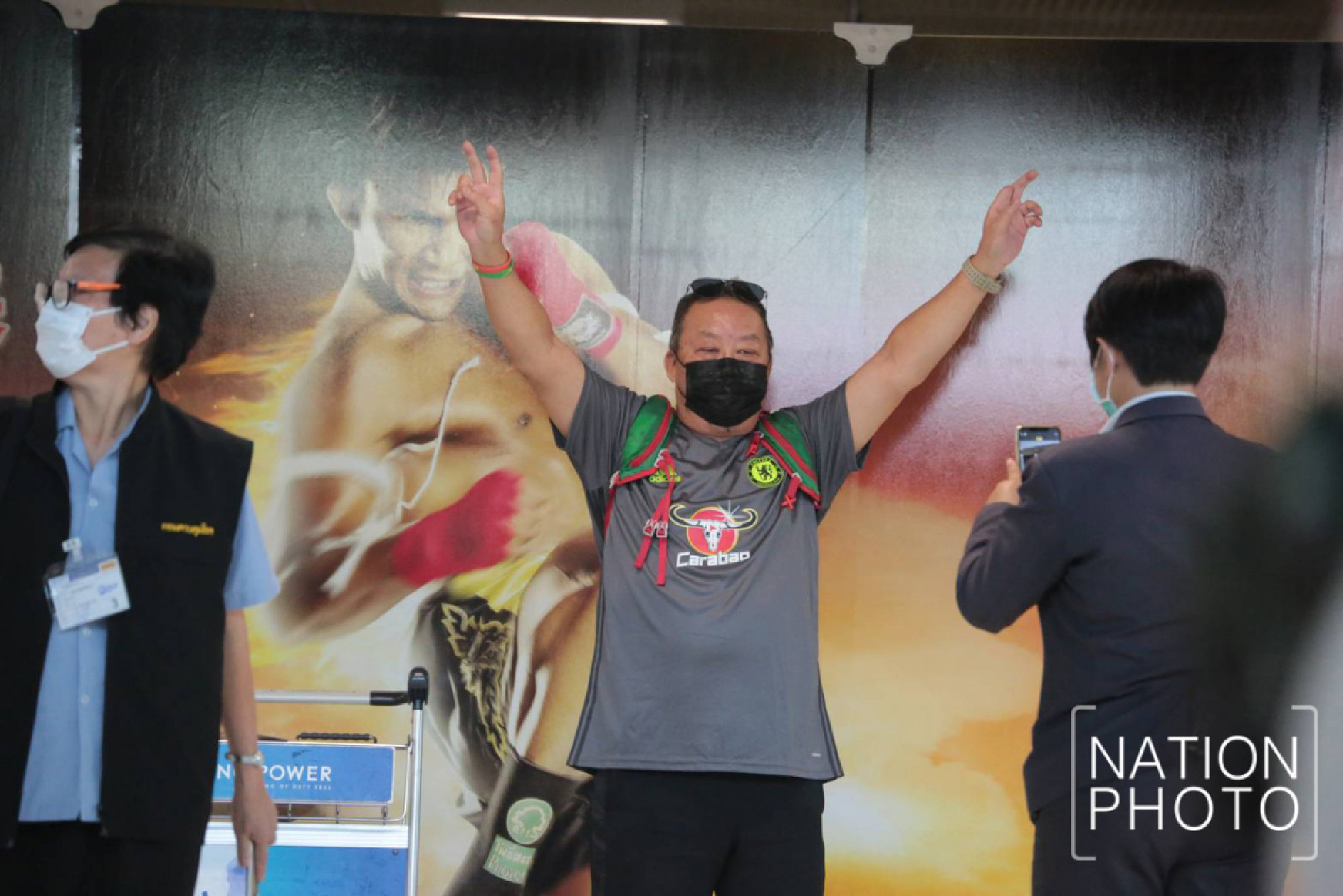 PM witnesses virus-screening at airport  done 