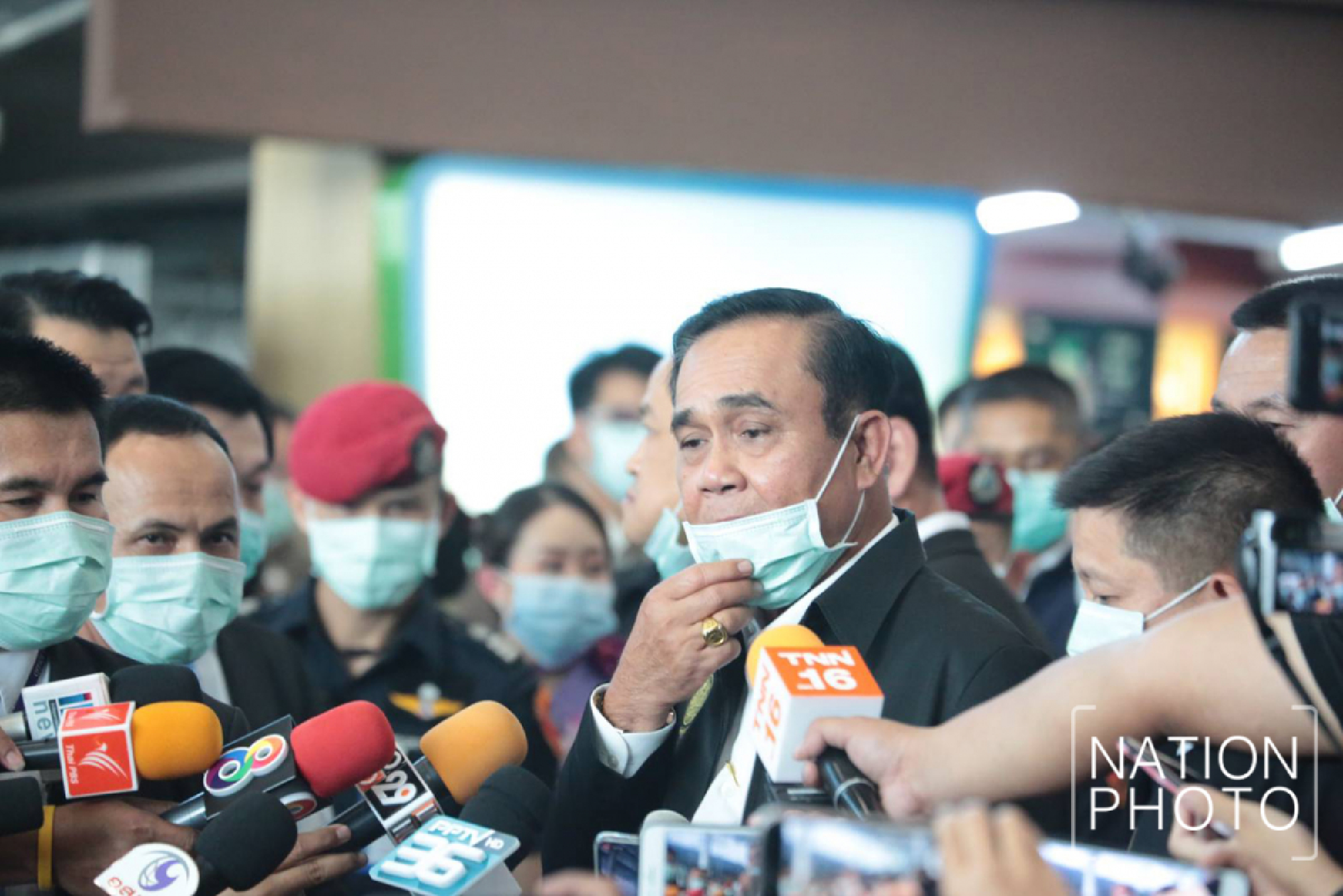 PM witnesses virus-screening at airport  done 