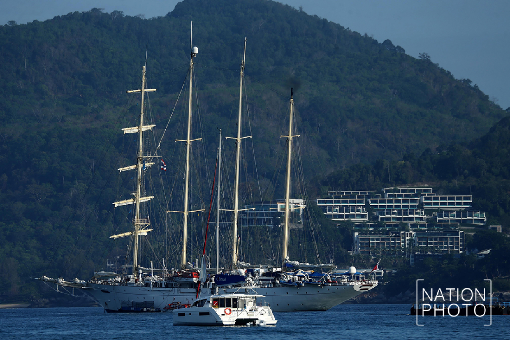 Phuket to screen tourists from Star Clipper cruise for virus