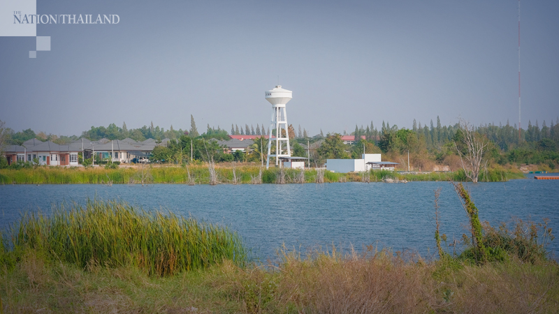 The center's dam, using for water training