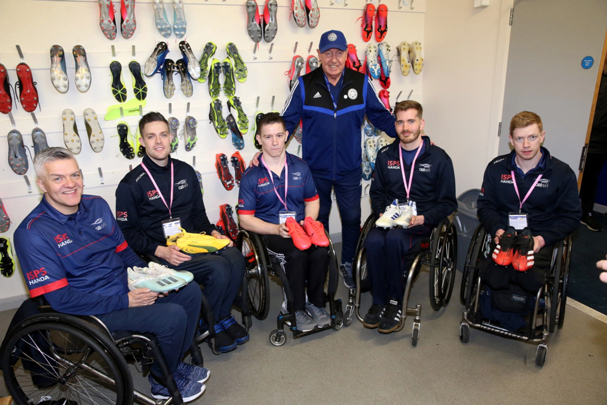 Leicester City Players Help Launch Leicester City Players Help Launch King Power Quad Nations Tournament