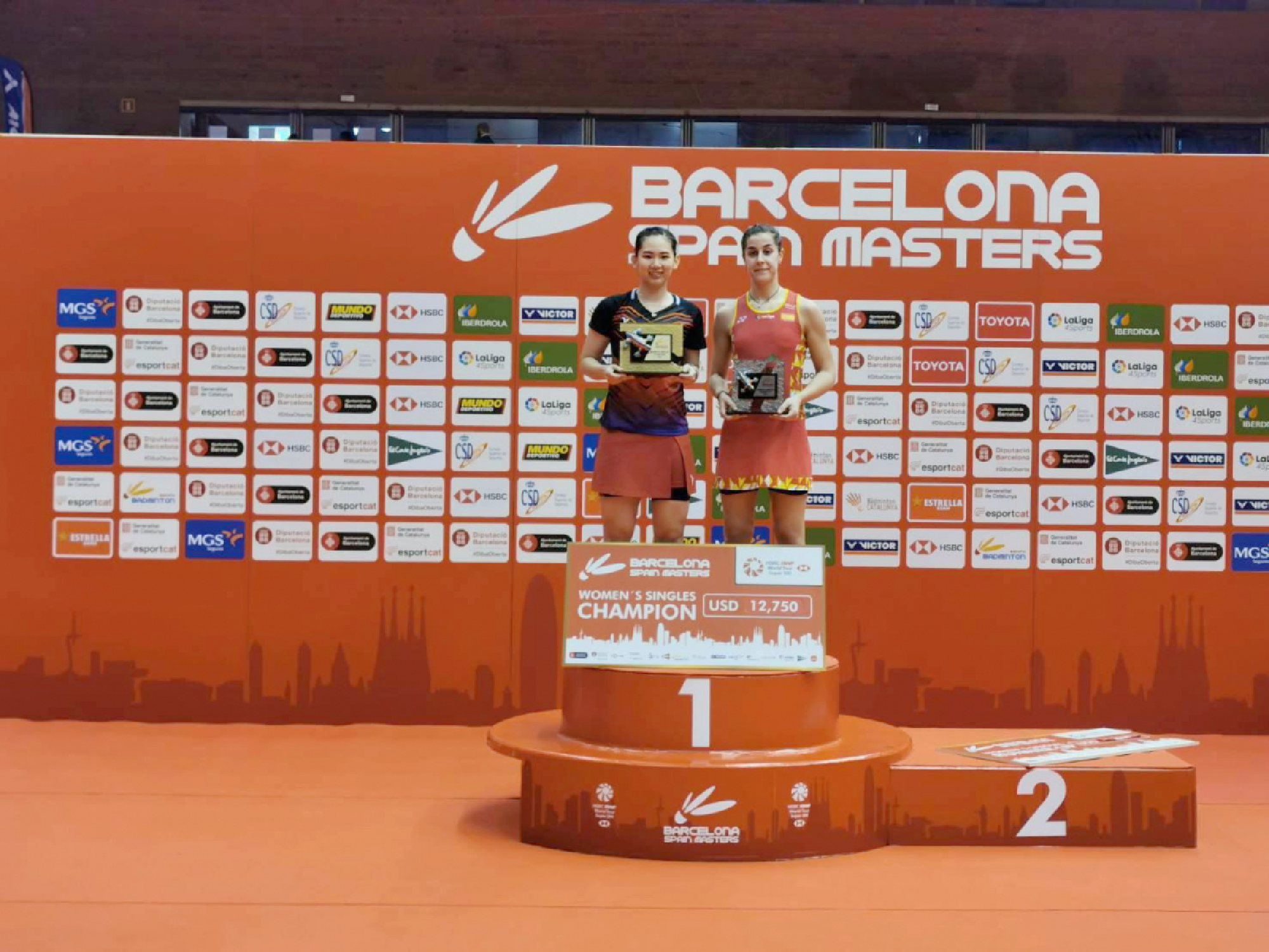 Pornpawee stuns Marin for maiden crown in Barcelona 