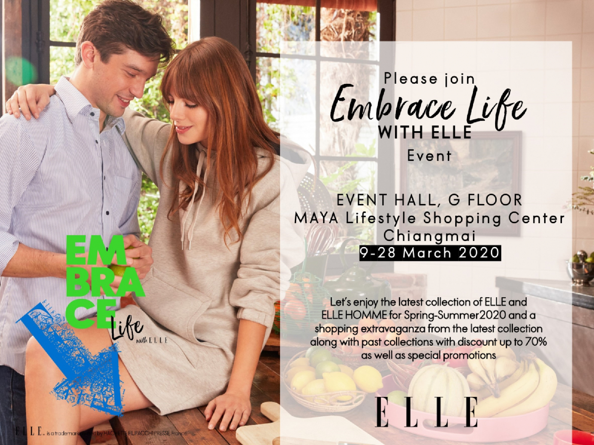 Elle, Elle Homme go for huge discounts in Chiang Mai