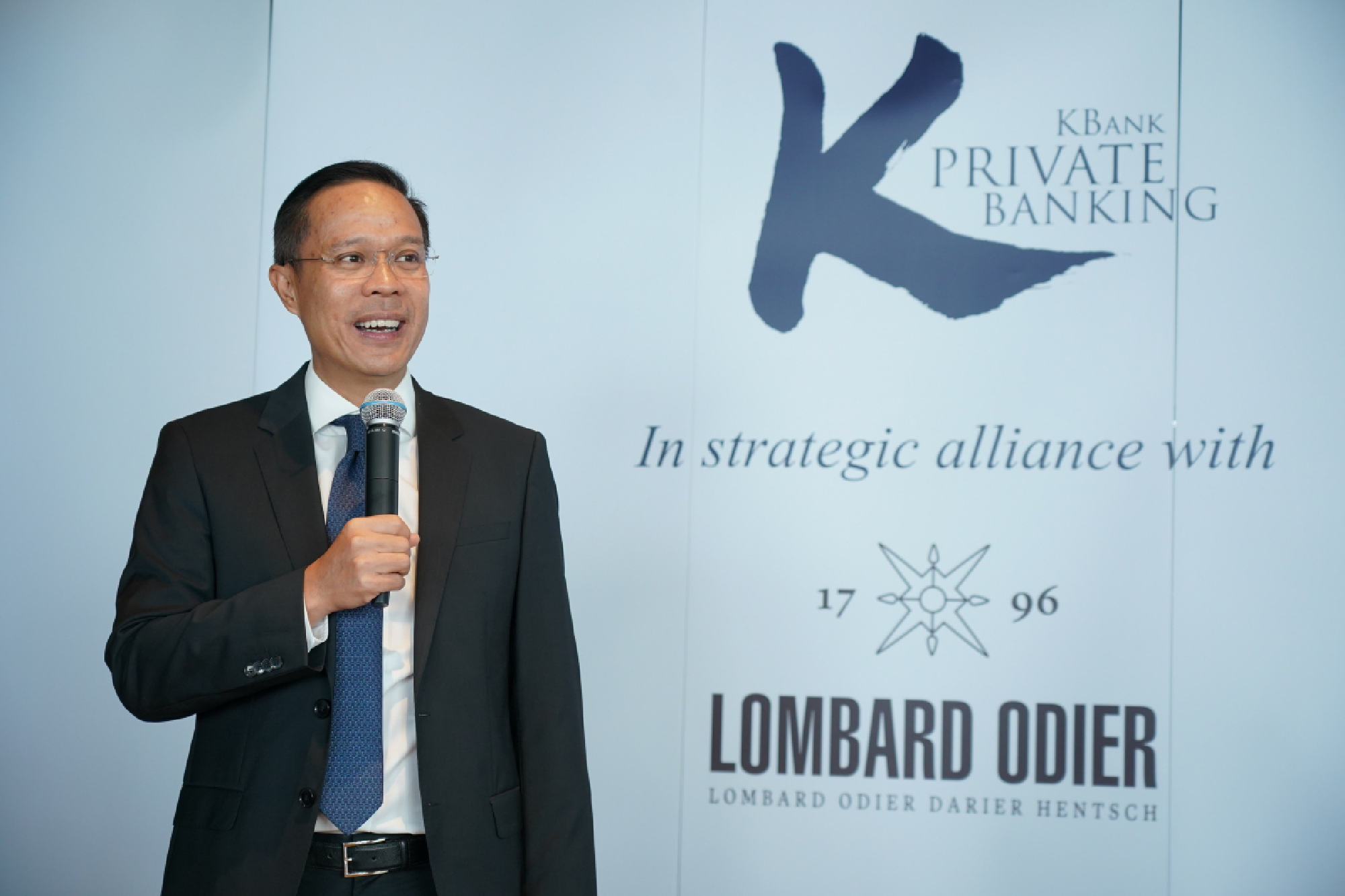 Jirawat Supornpaibul, head of Private Banking Group at Kasikornbank,