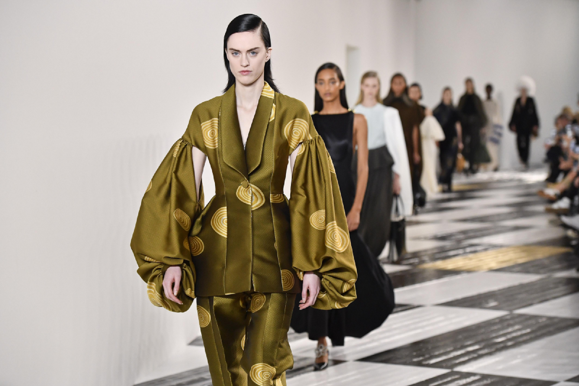 The event in Paris also features the Loewe fall/winter 20-21 collection. MUST CREDIT: Photo for The Washington Post by Jonas Gustavsson/MCV Photo