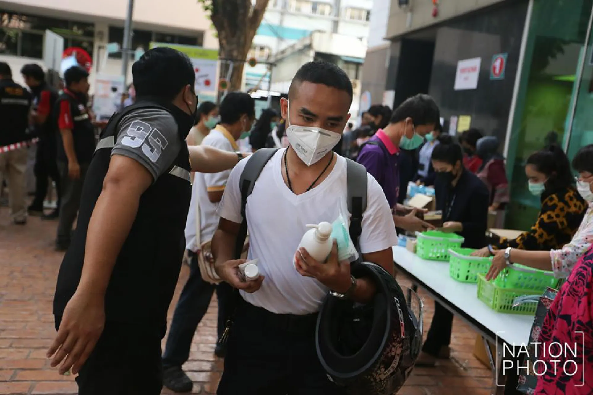 GPO again sees long queue of people for face masks