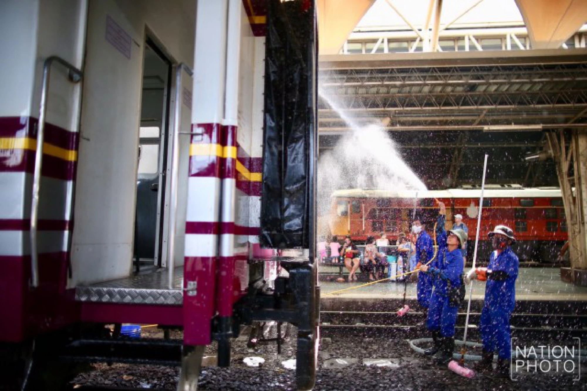 Hua Lamphong Railway Station shined up