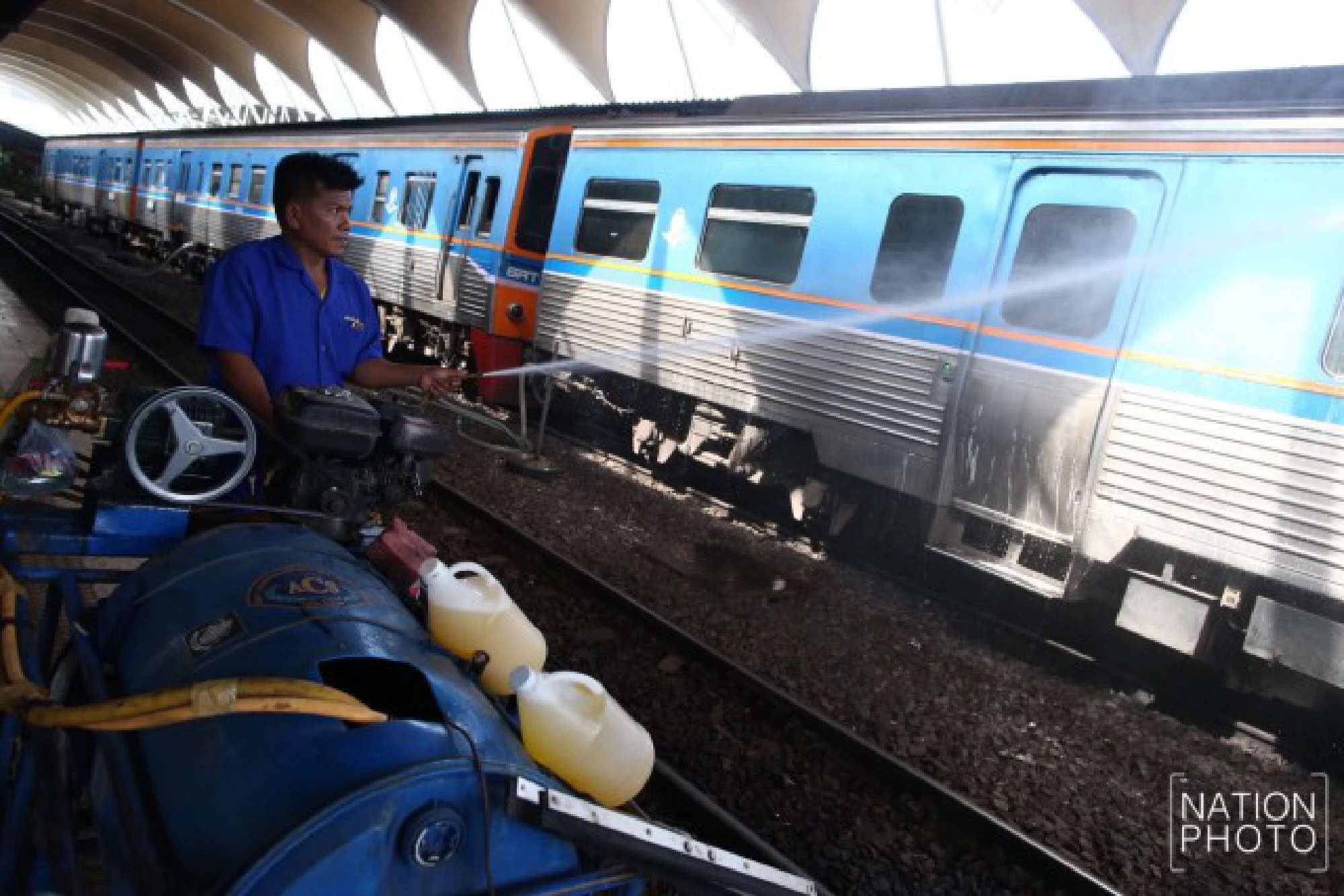 Hua Lamphong Railway Station shined up