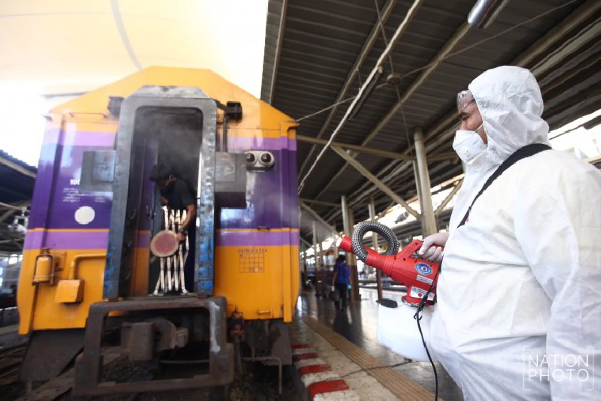Hua Lamphong Railway Station shined up