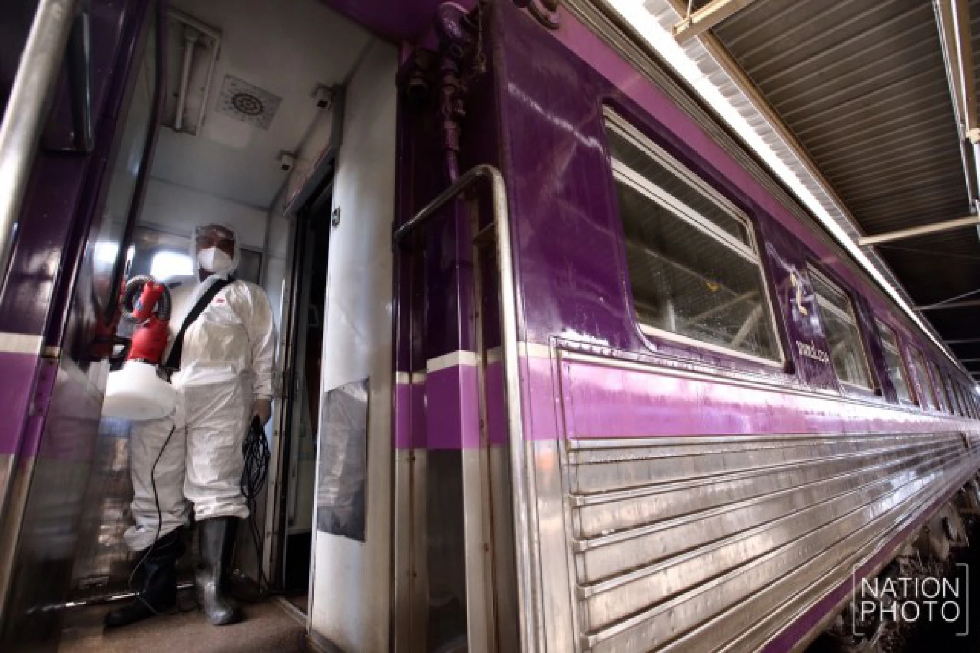 Hua Lamphong Railway Station shined up