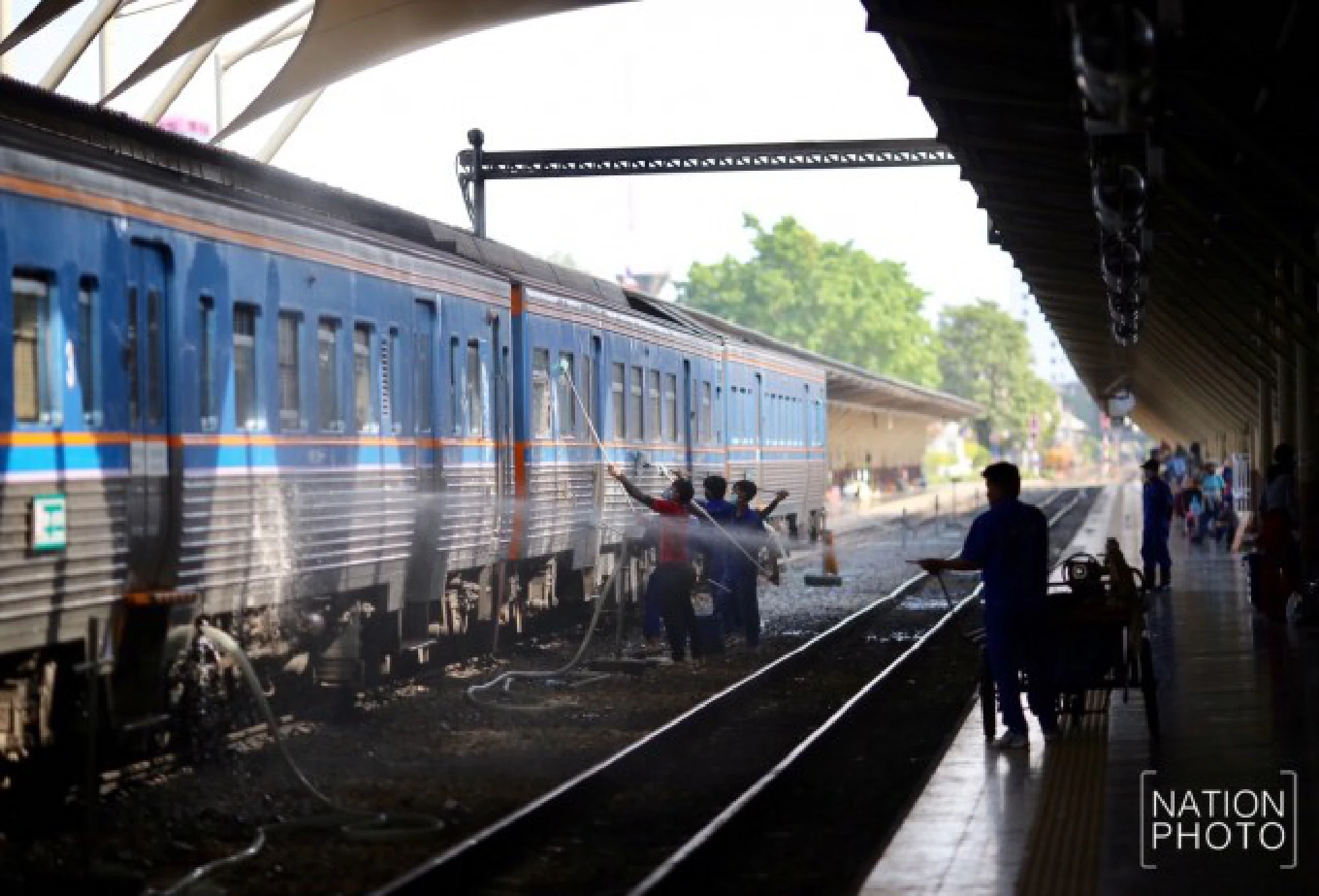 Hua Lamphong Railway Station shined up