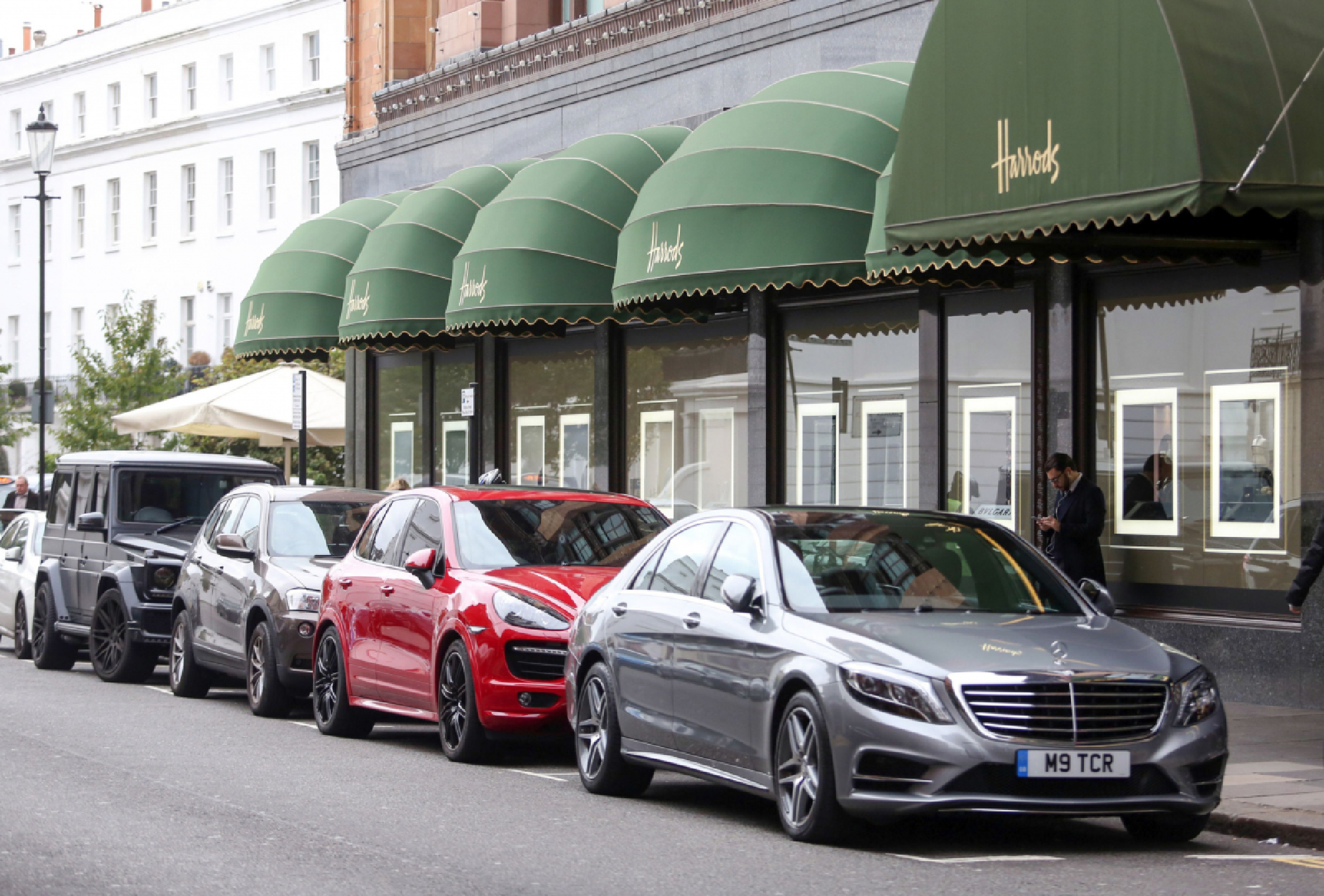 Jahangir Hajiyev wife's, Zamira, spent about $180,000 at Harrods luxury emporium in London. MUST CREDIT: Bloomberg photo by Chris Ratcliffe