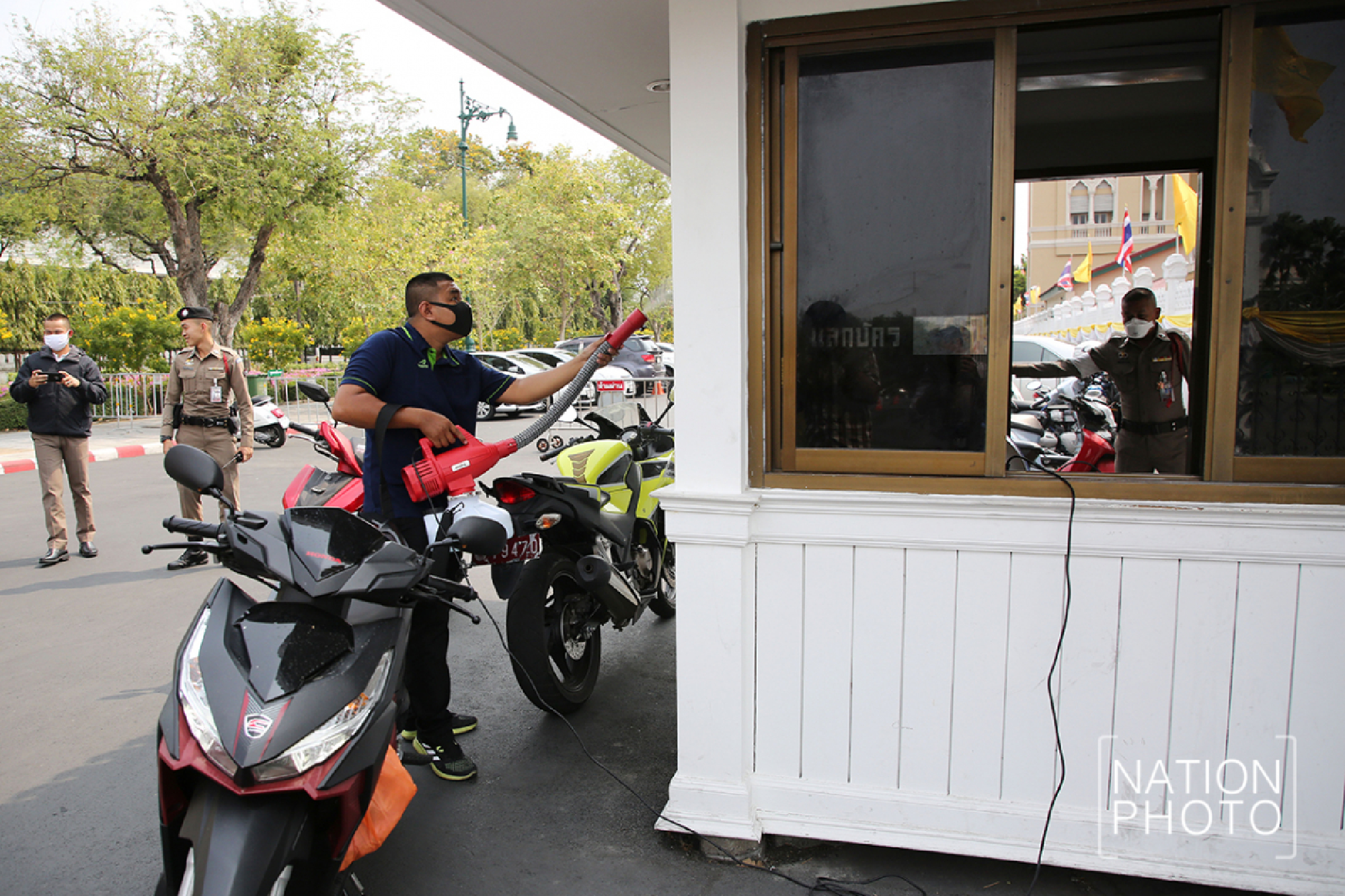 Government House gets an alcohol rub