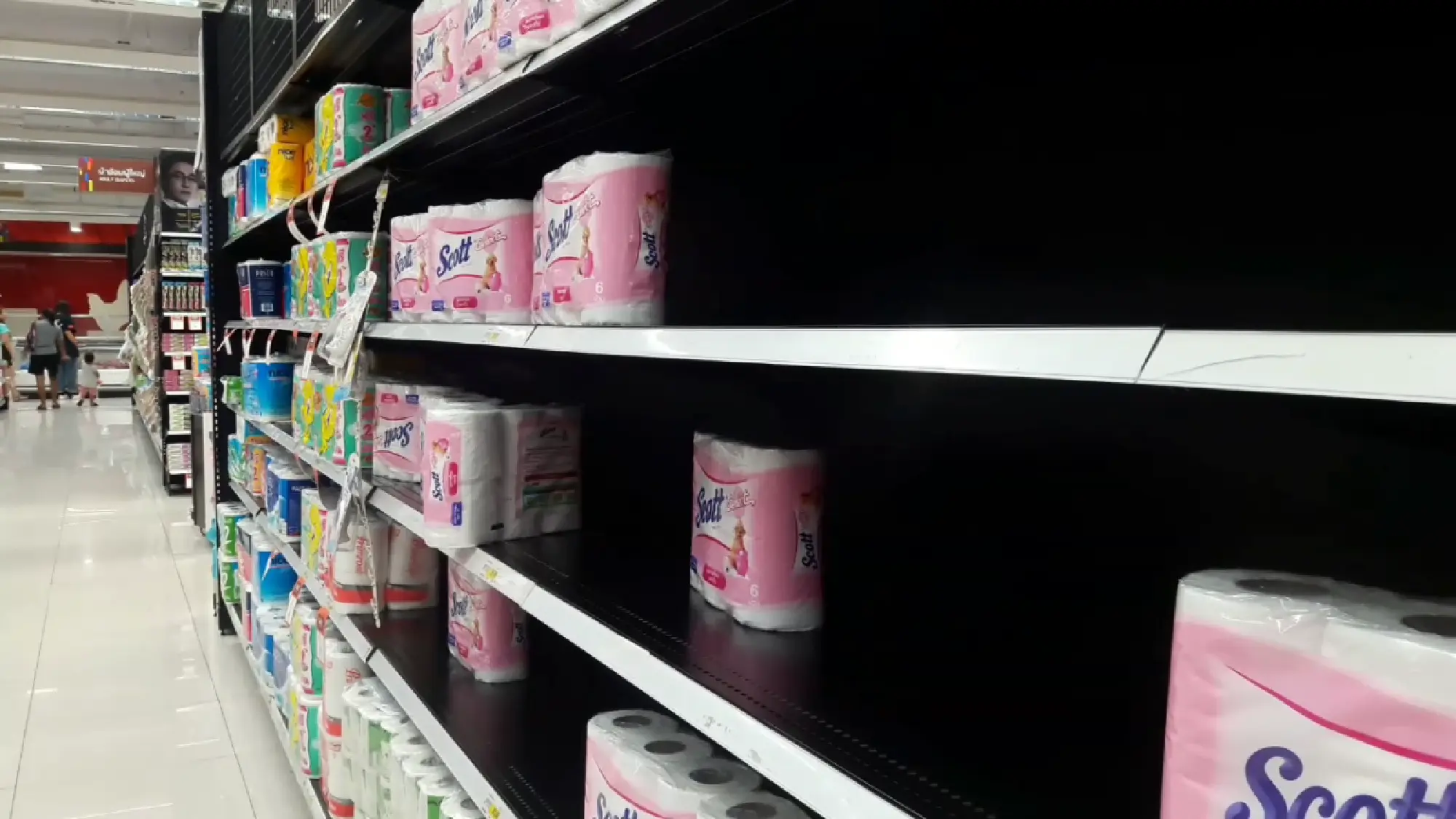 Covid-19 outbreak leads to artificial shortages due to panic buying