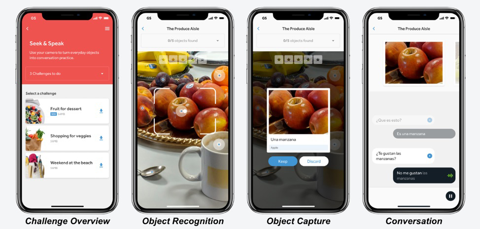 Rosetta Stone's app offers travelers a program that teaches them skills useful for a trip abroad. MUST CREDIT: Rosetta Stone