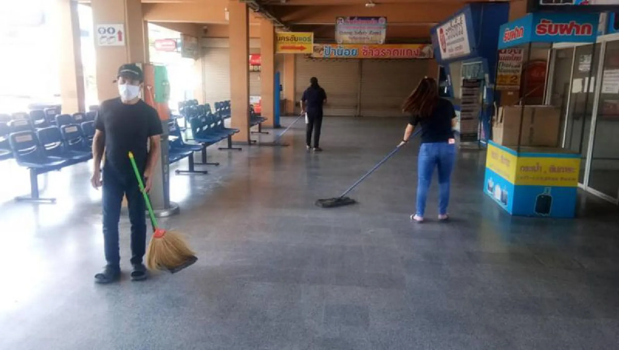 Covid-19 precautions in place as Chiang Mai bus terminals ready to resume services