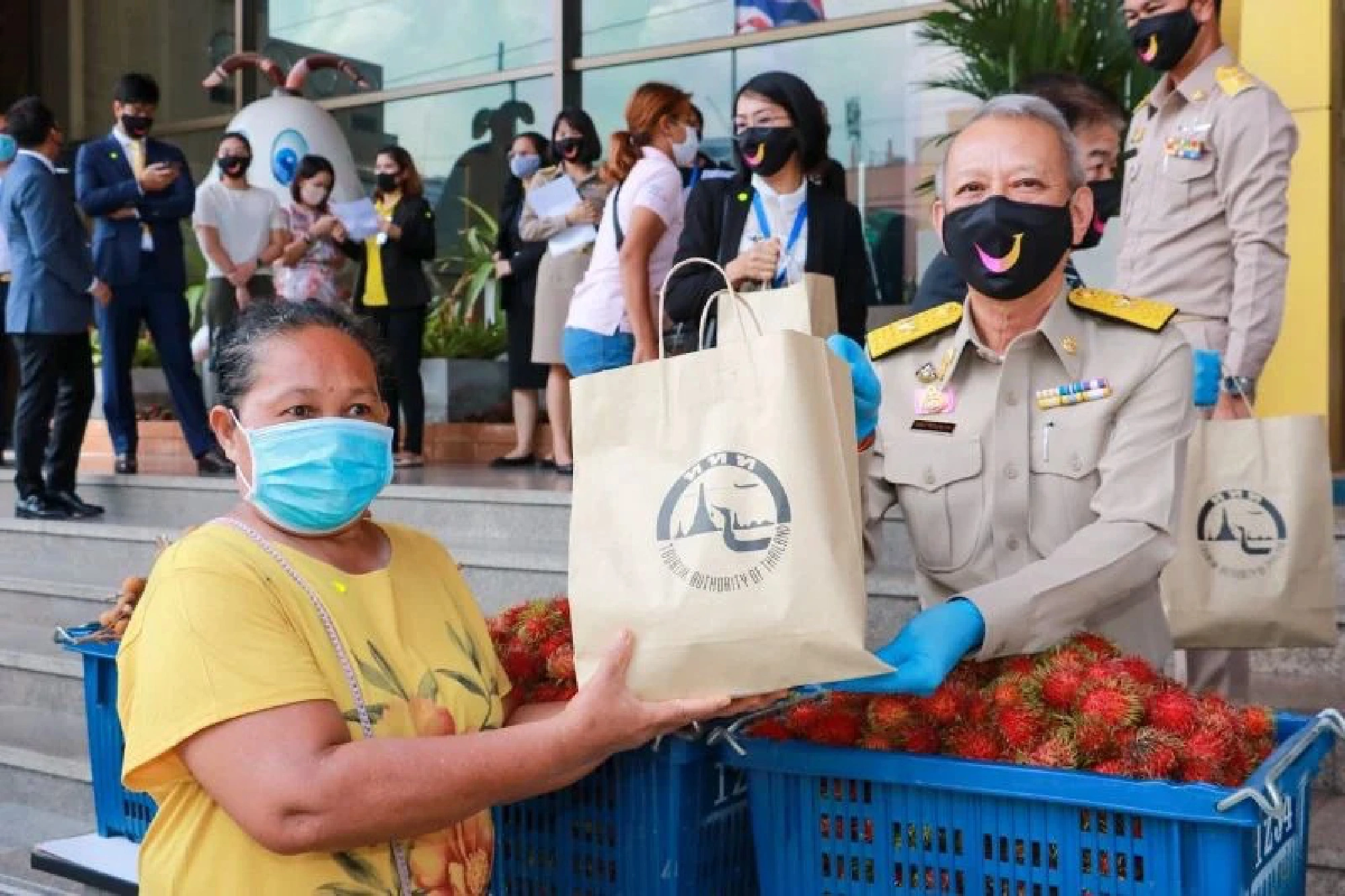 TAT sets up shared pantry for four communities