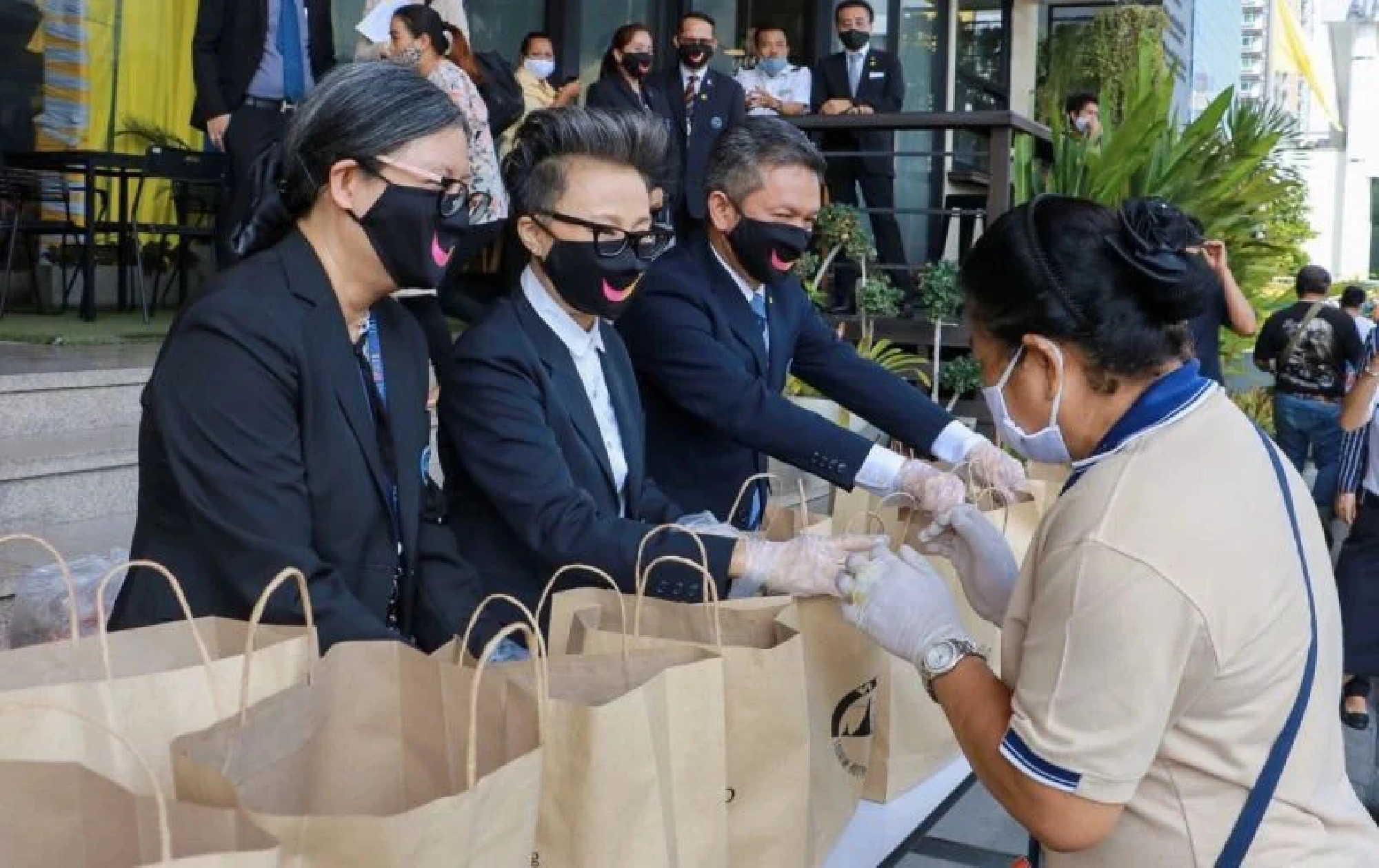 TAT sets up shared pantry for four communities