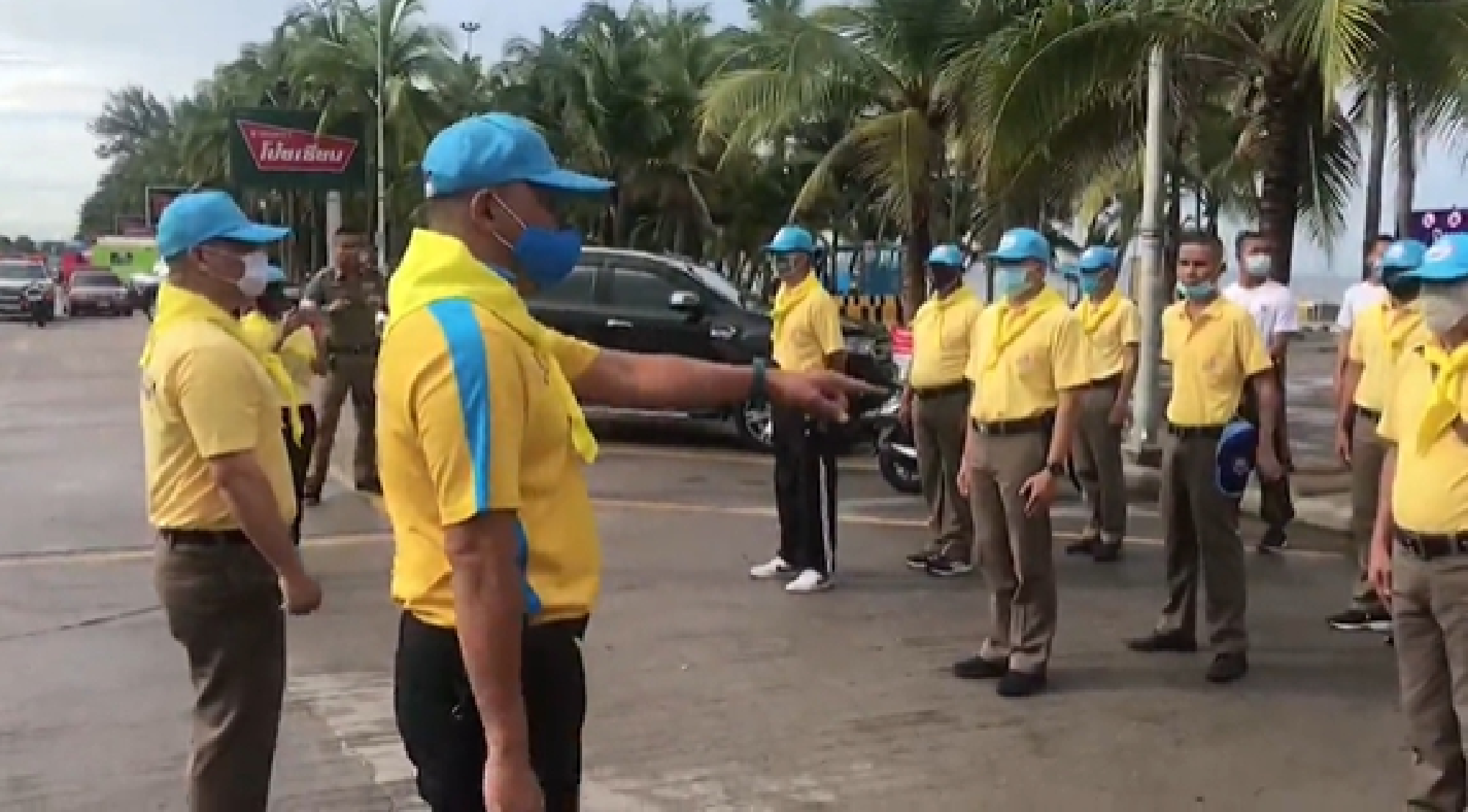 Bang Saen locals dive in as beach finally reopens