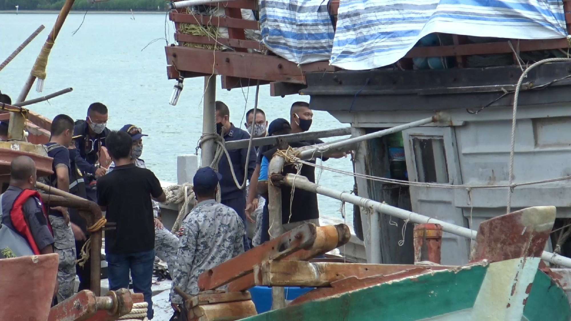 Vietnamese fishing boat seized, crew arrested 