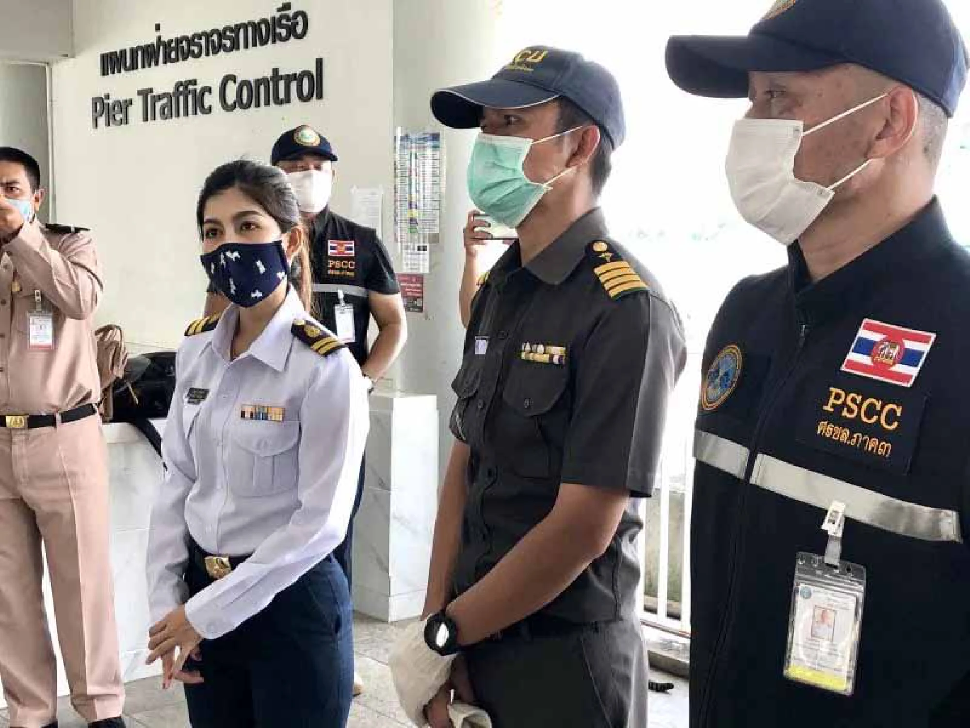 Cargo crew finally allowed off the ship