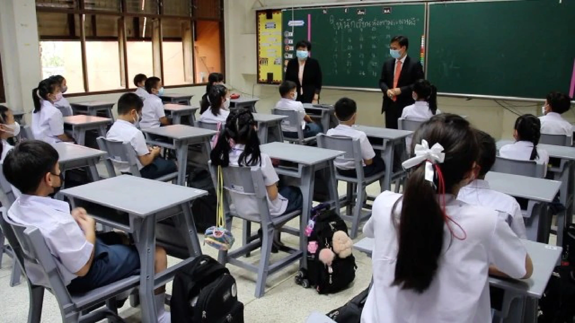 Students adjust to the new normal as schools reopen