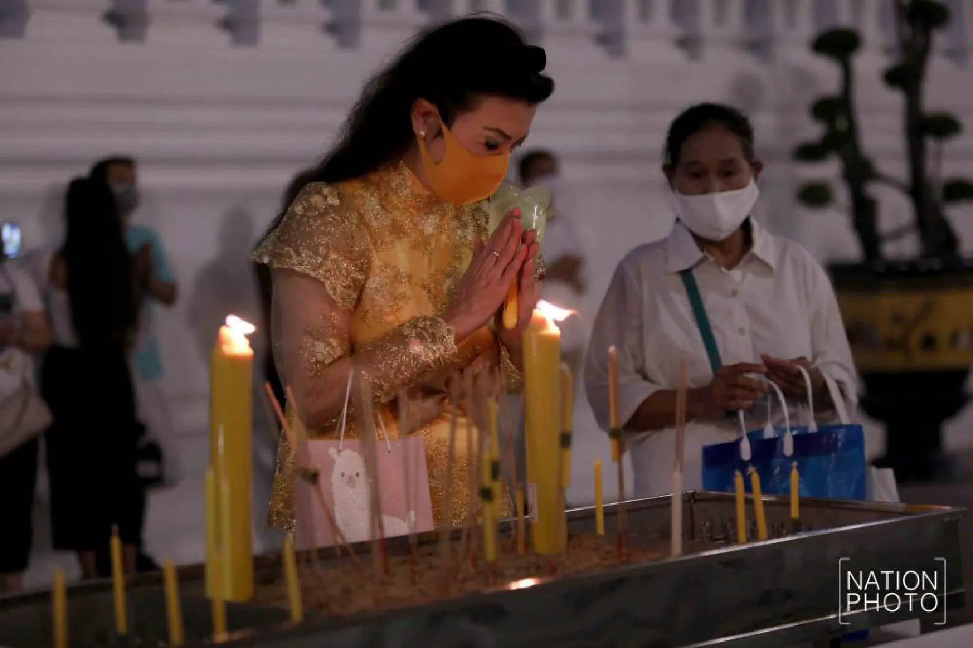 Buddhists flock to temples
