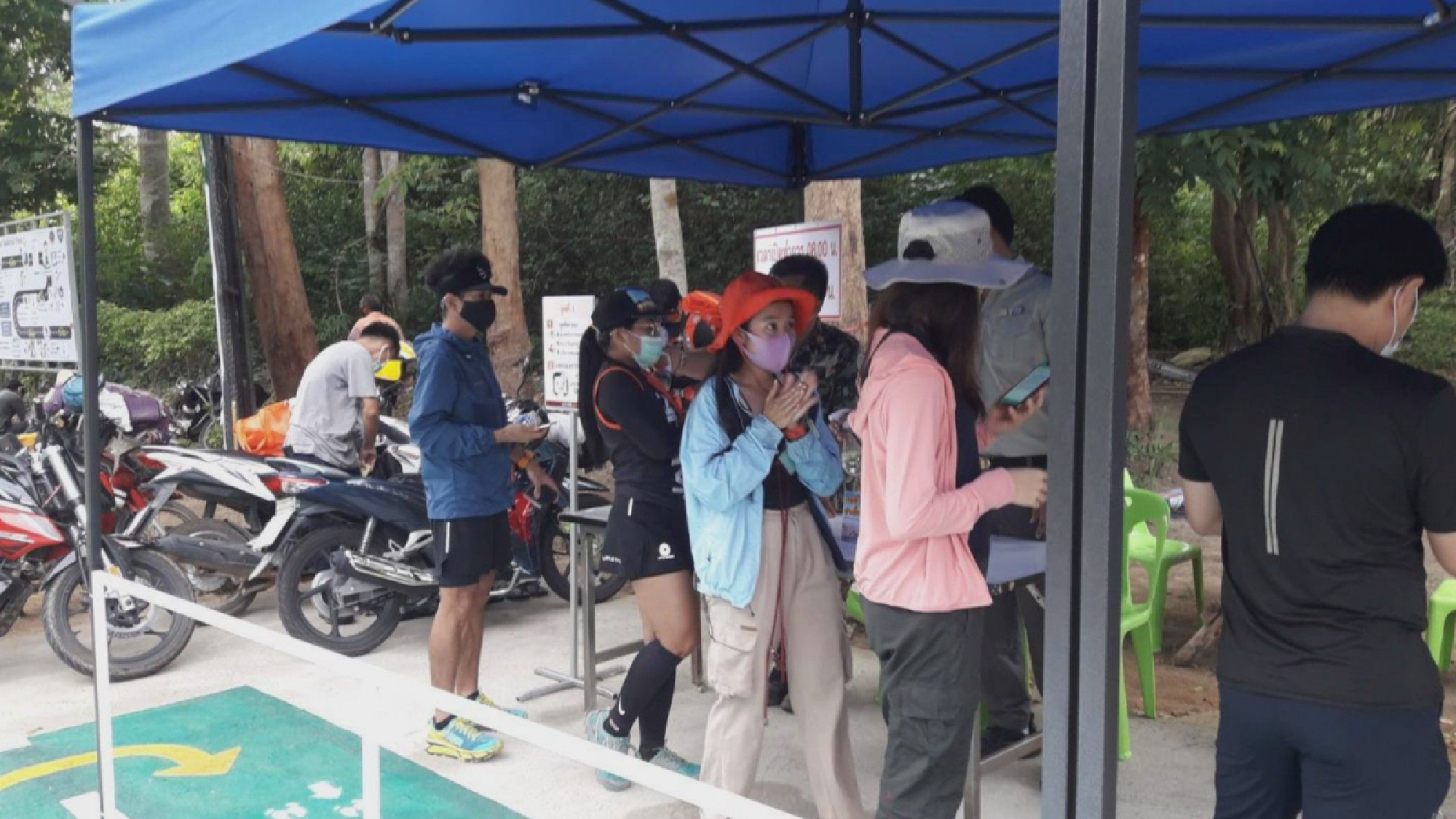 Scenic splendour of Sukhothai national park draws tourists during long weekend