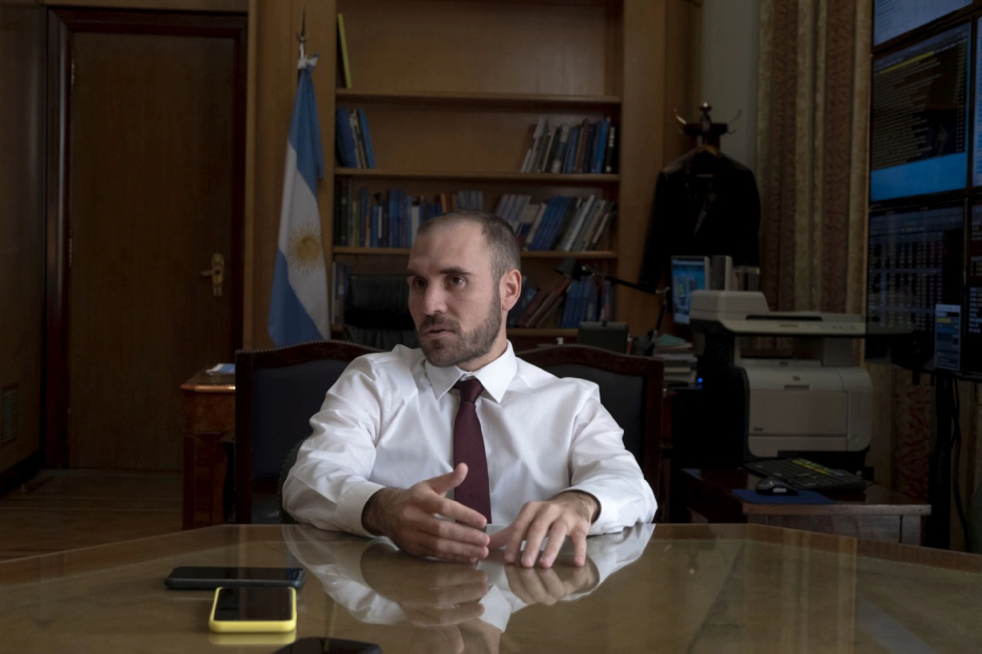 Argentine Economy Minister Martin Guzman. MUST CREDIT: Bloomberg photo by Erica Canepa/ Location: Buenos Aires, Argentina