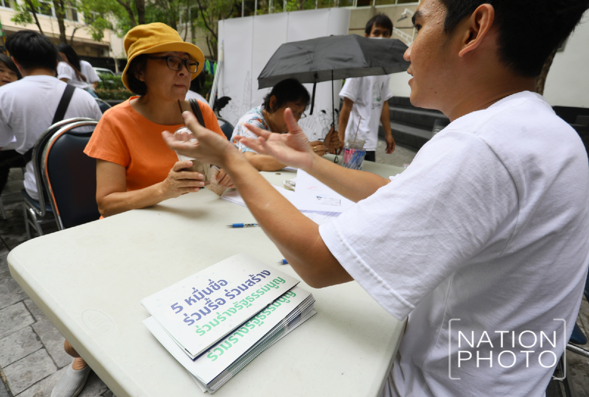 Nationwide petition for charter change kicks off in Bangkok