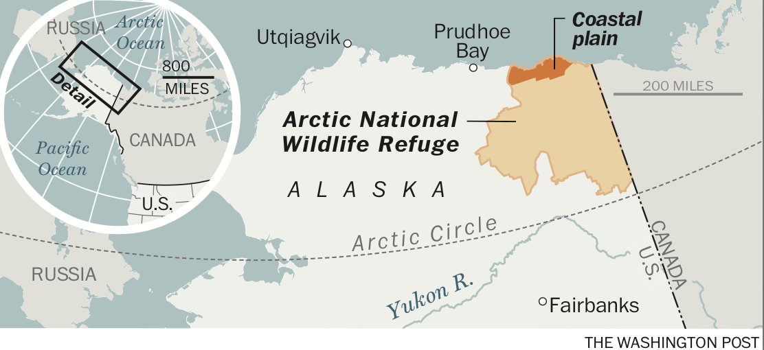Arctic National Wildlife Refuge, ANWR, Alaska Photo by: The Washington Post — The Washington Post