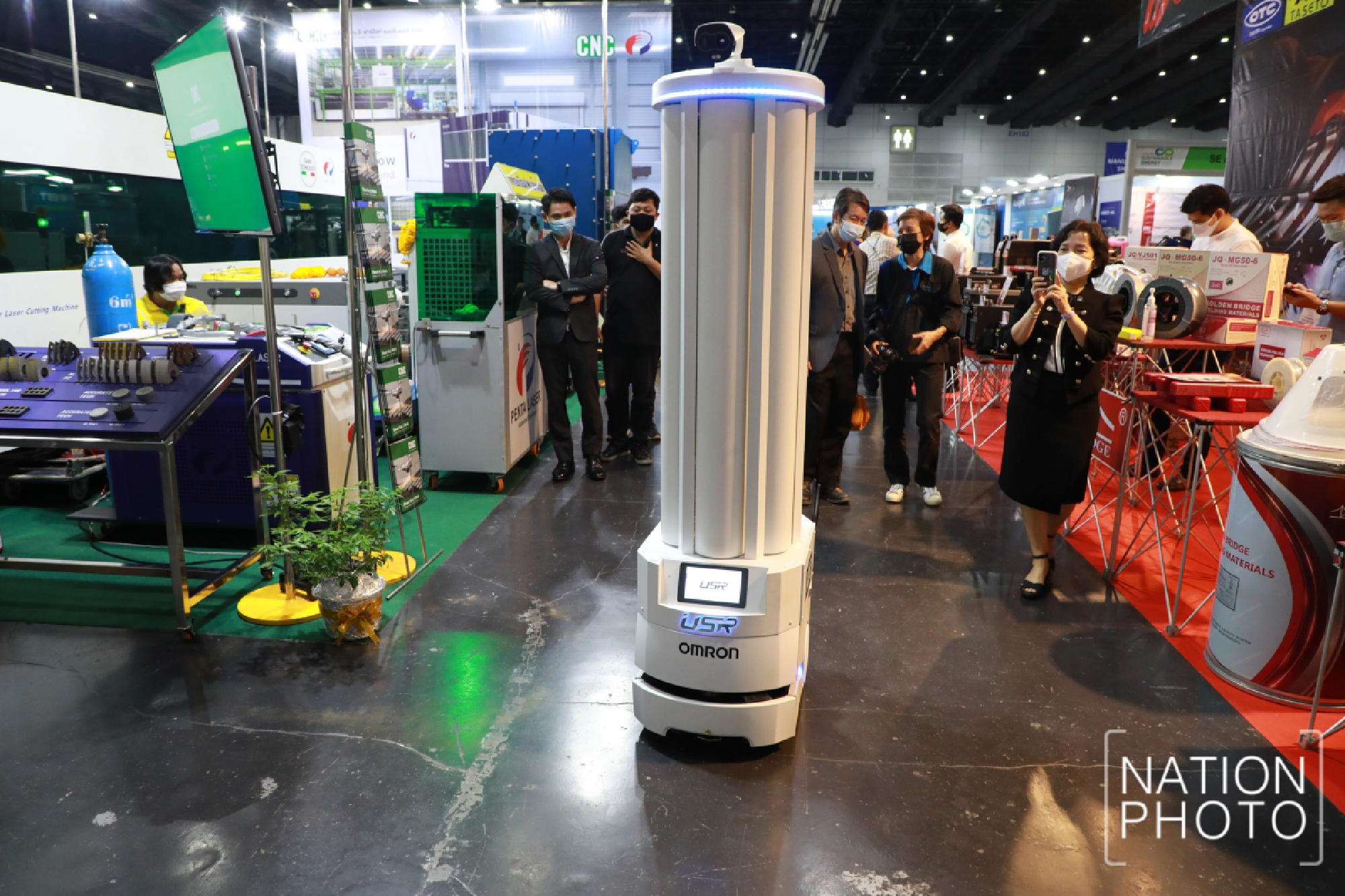 New service robot launched at Intermach 2020 expo