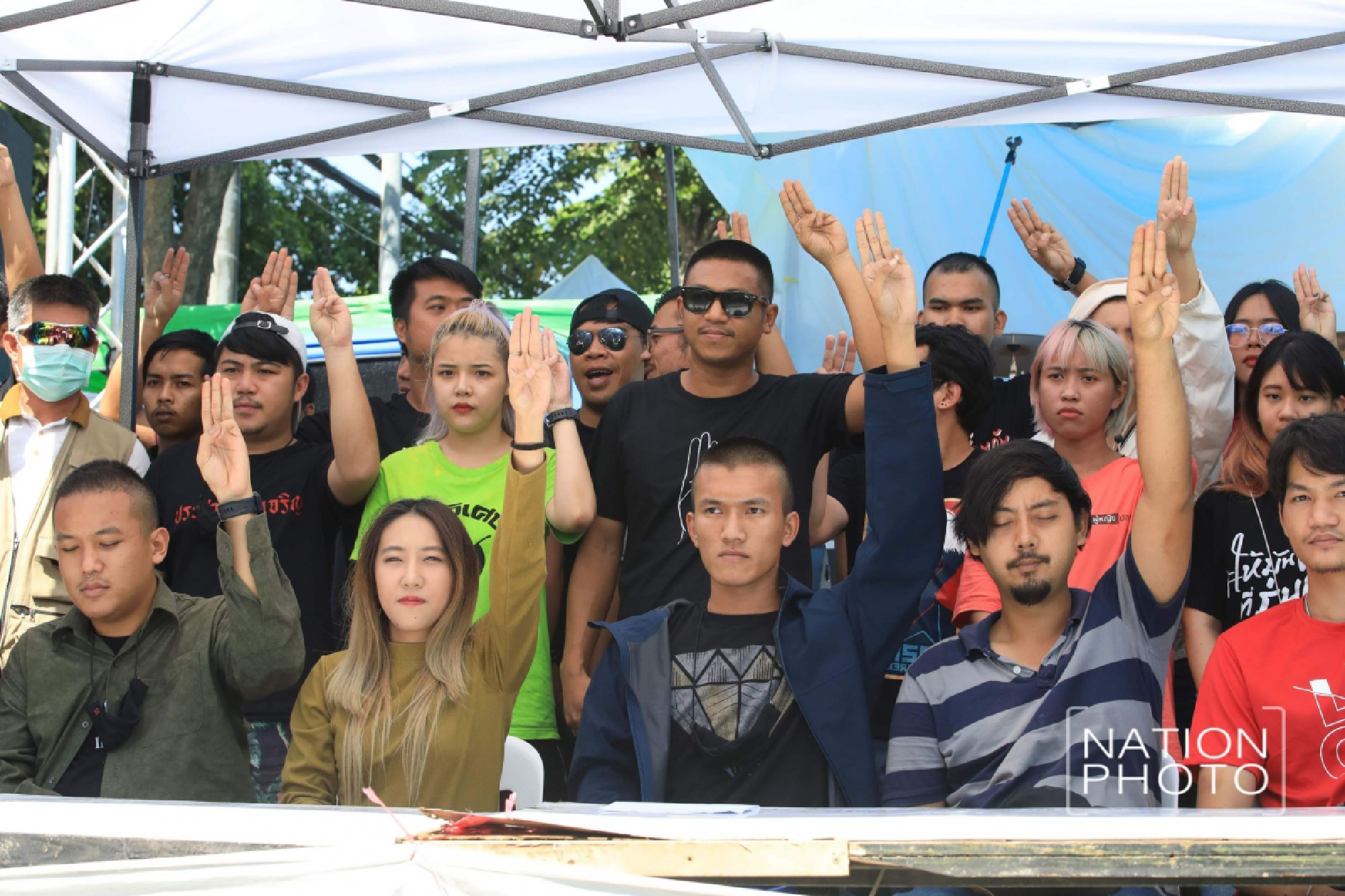 Protesters 'waiting' to know Prayut's response to demand for his resignation 