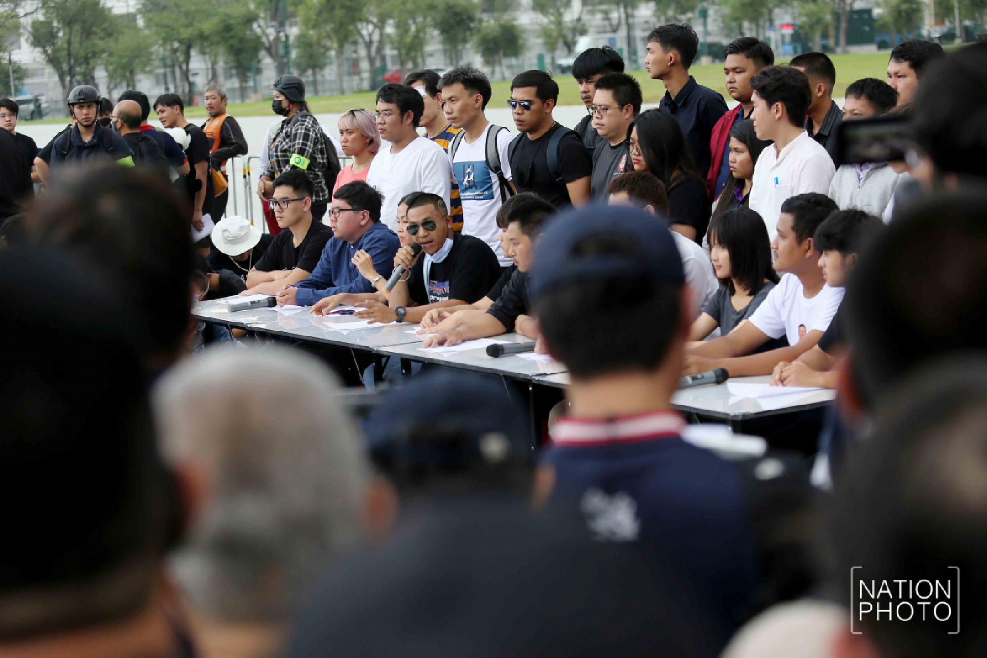 Protesters declare opposition to reconciliation panel