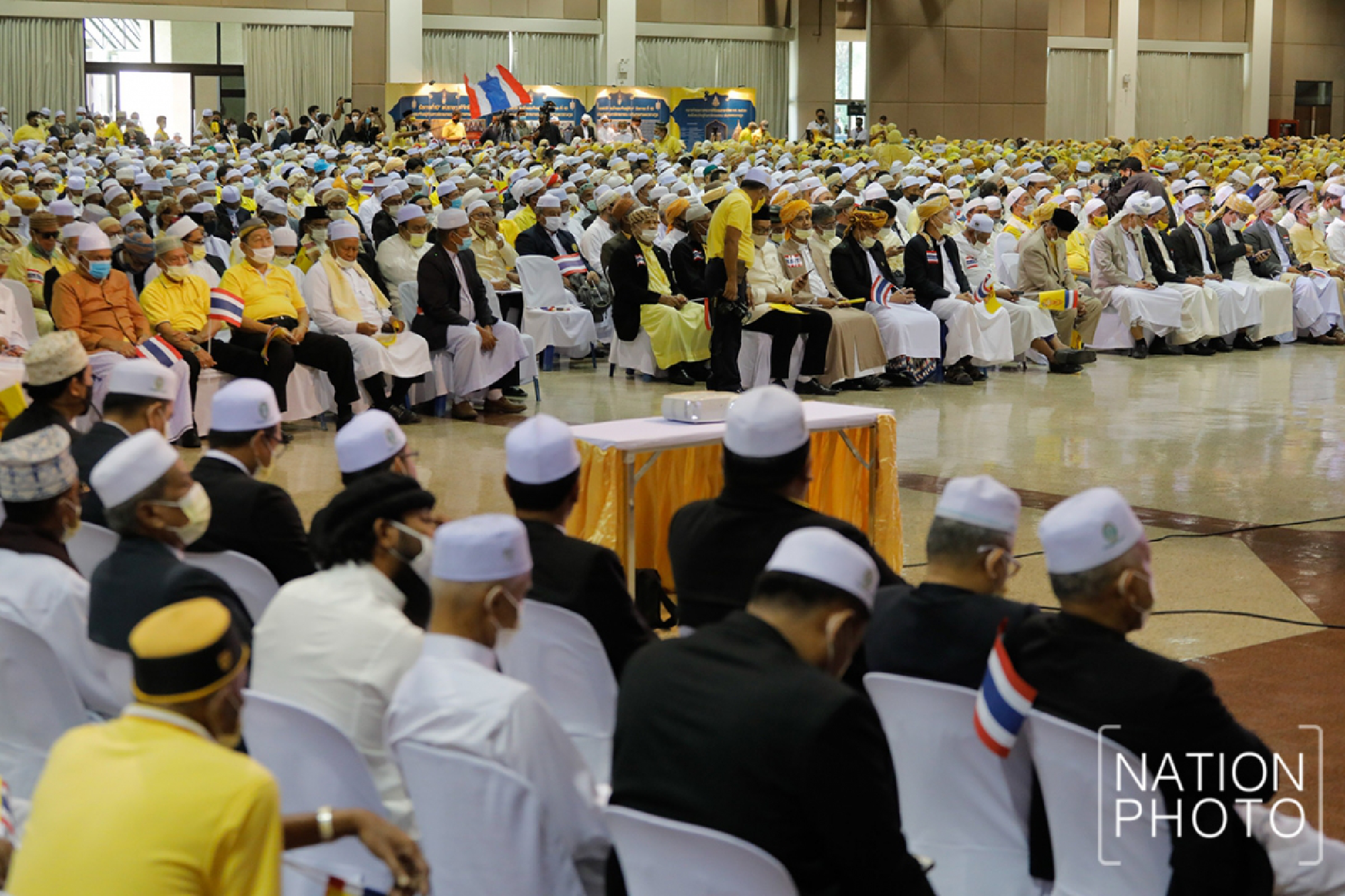 Dressed in yellow for peace and gratitude