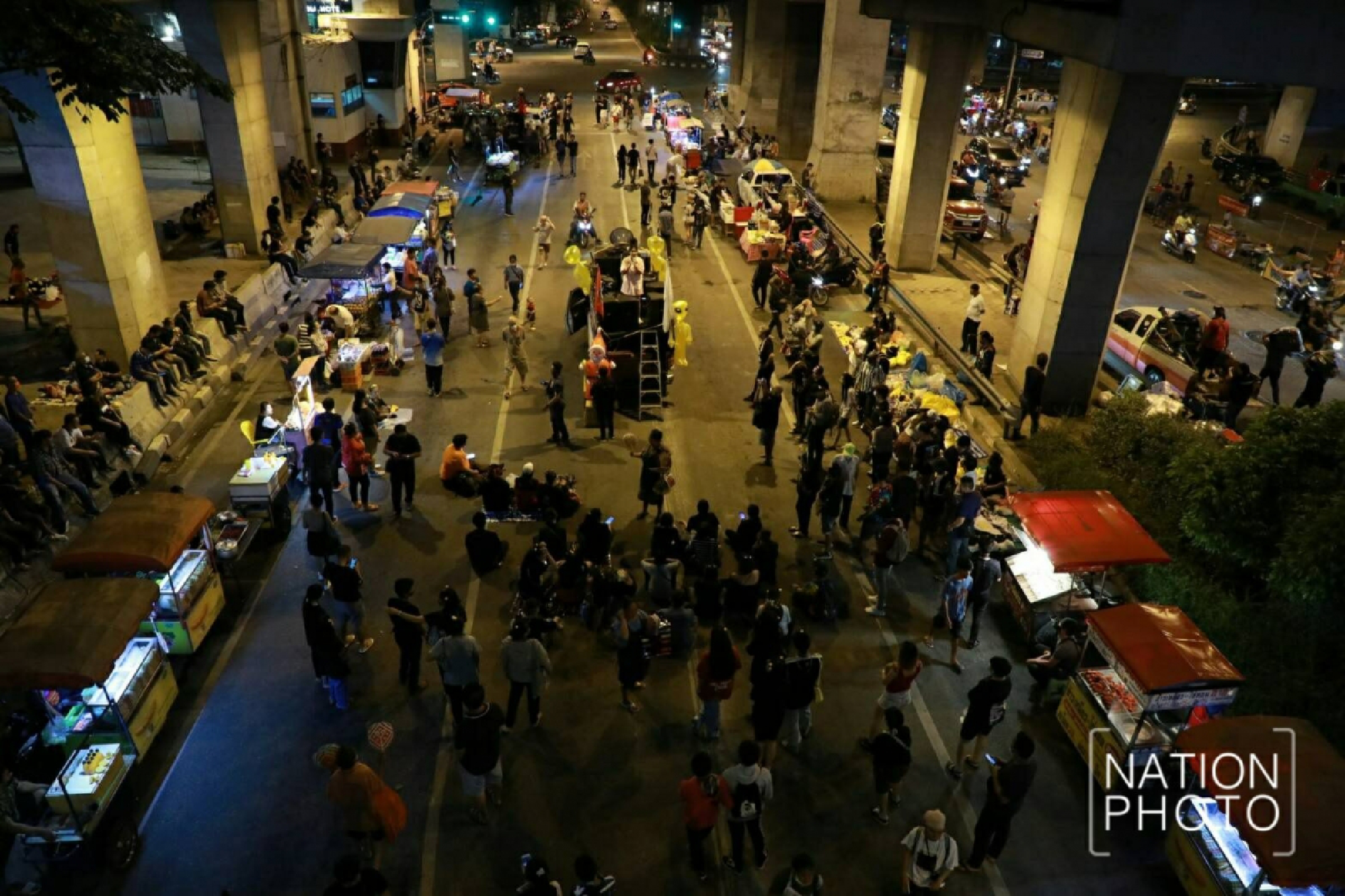 Pro-democracy rallies underway in Bangkok and Nonthaburi 