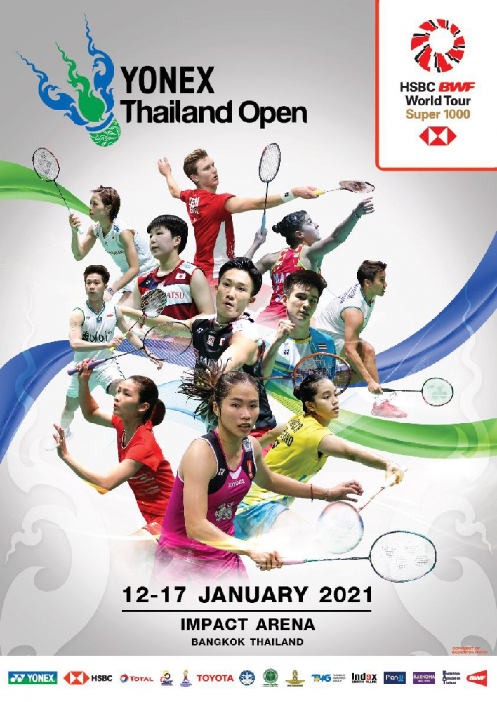 Badminton fans to be treated to three delightful tournaments at one location in Jan