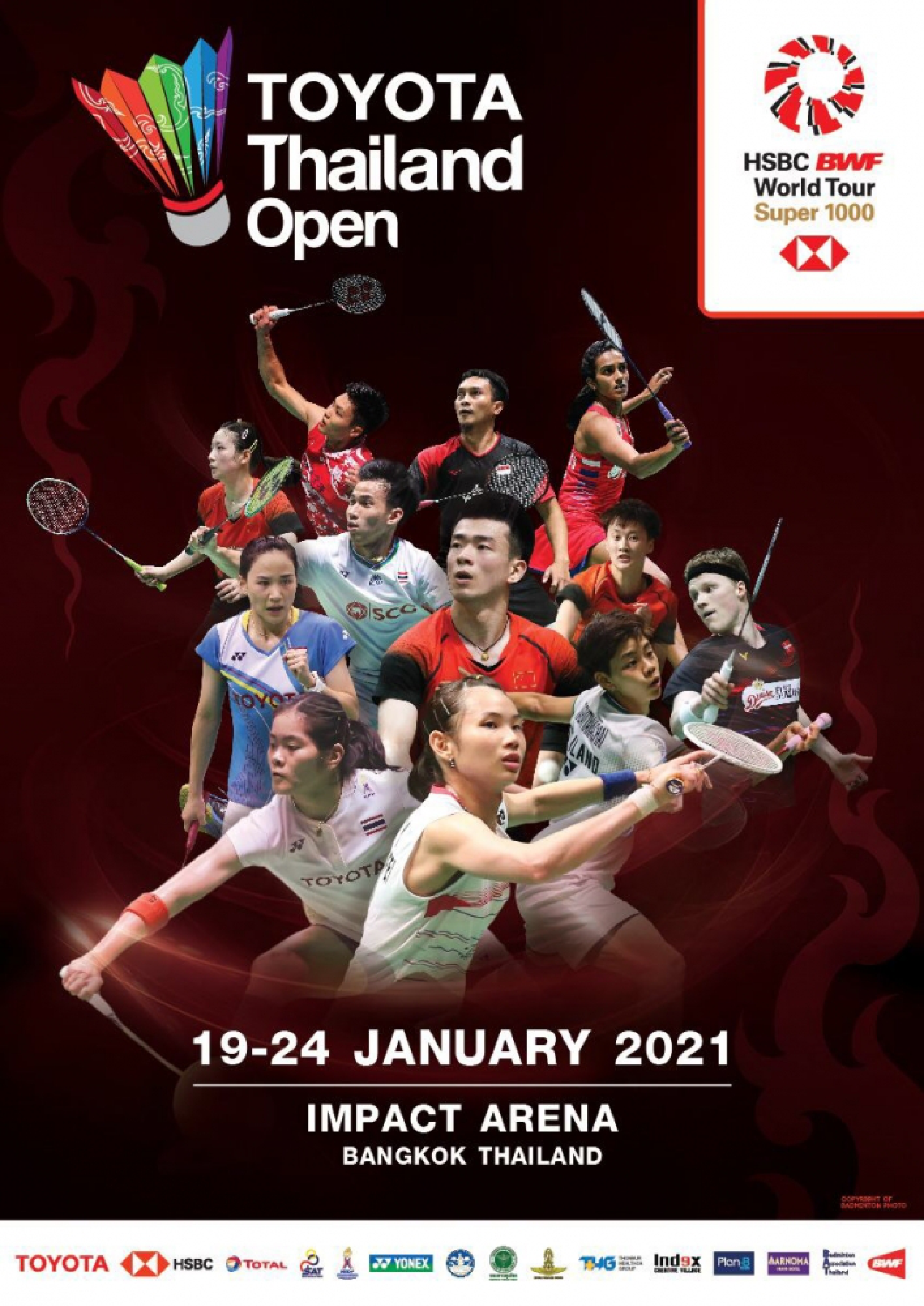 Badminton fans to be treated to three delightful tournaments at one location in Jan